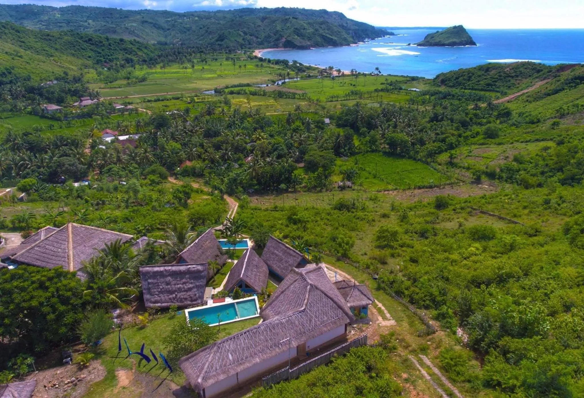 Blue Monkey Retreat Areguling Lombok