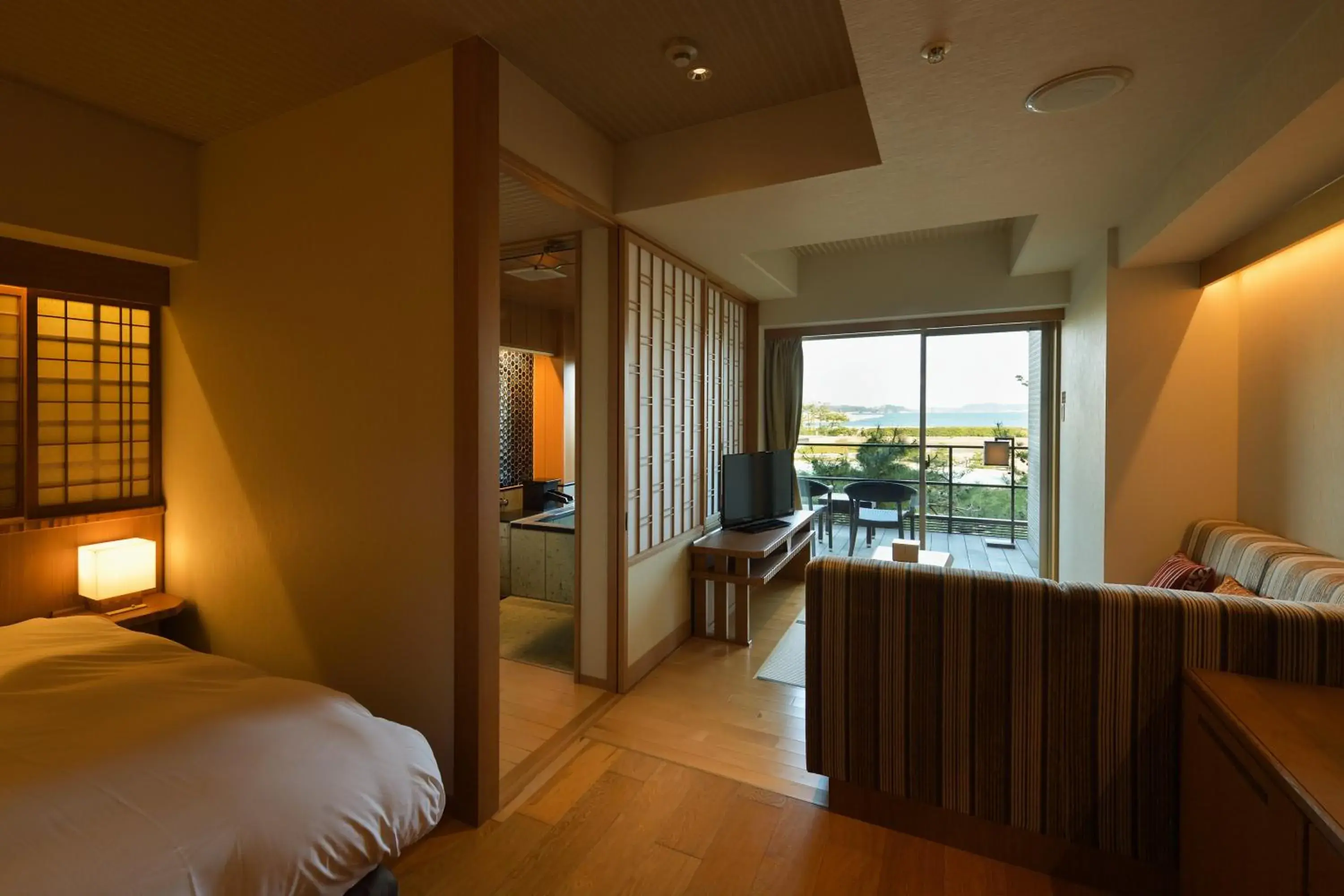 Photo of the whole room, Bed in Matsushima Ichinobo Photo of the whole room, Bed in Matsushima Ichinobo