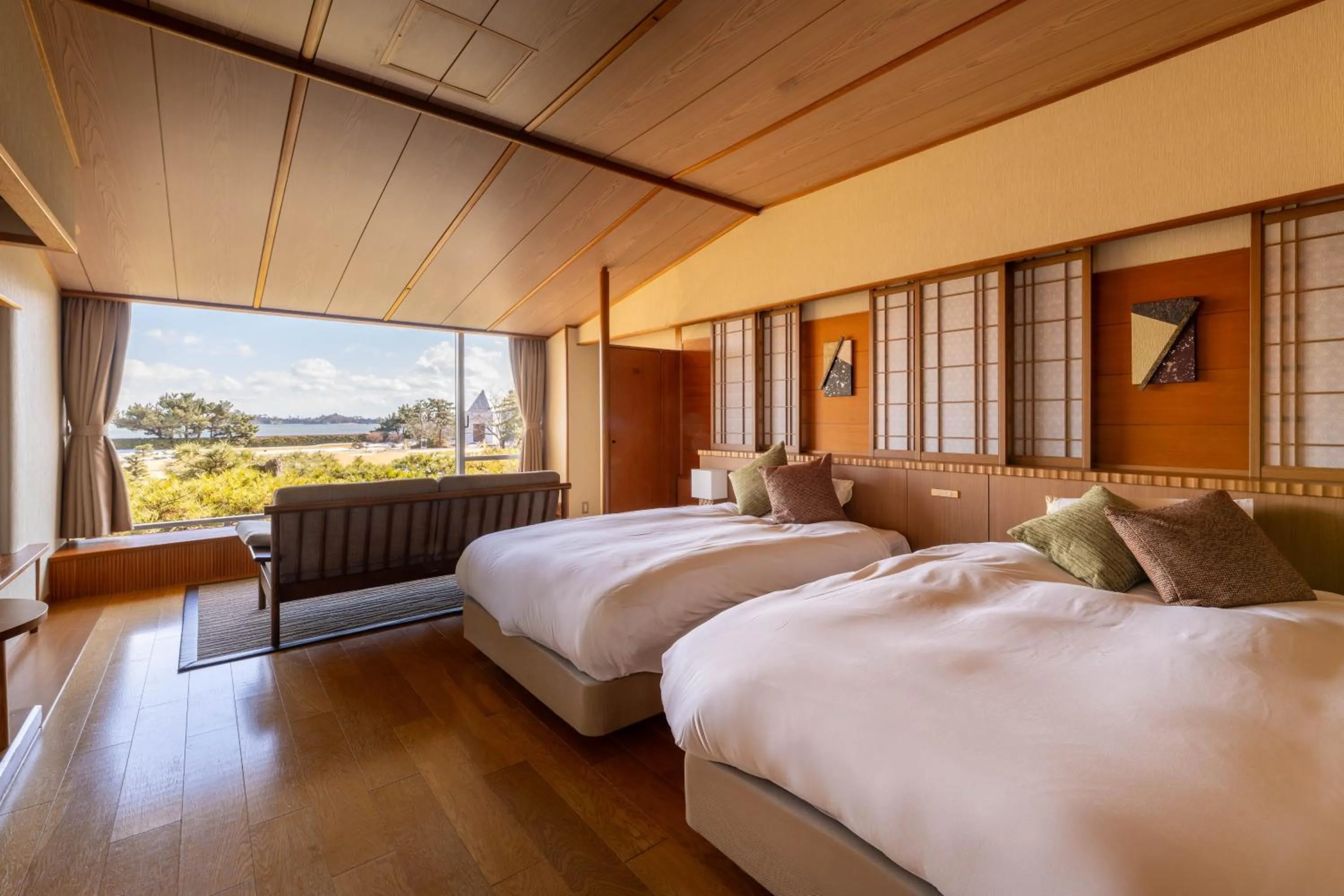 Bed in Matsushima Ichinobo