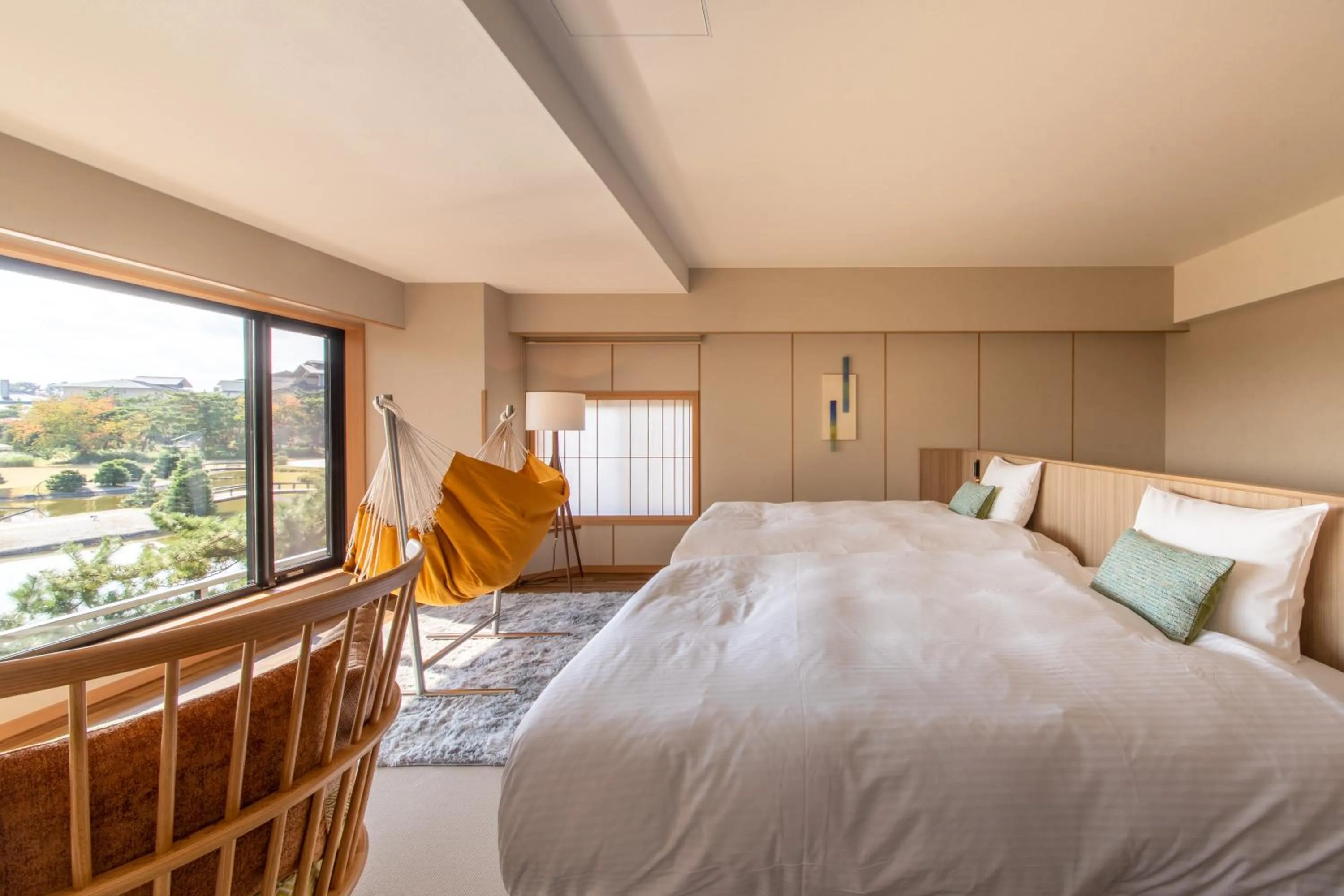 Bedroom, Bed in Matsushima Ichinobo
