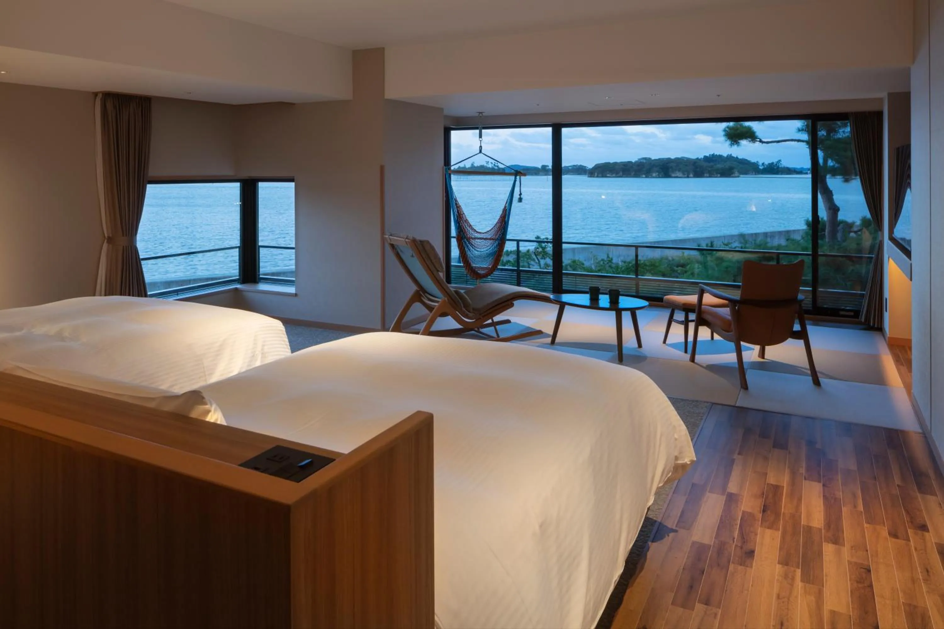 Bed in Matsushima Ichinobo