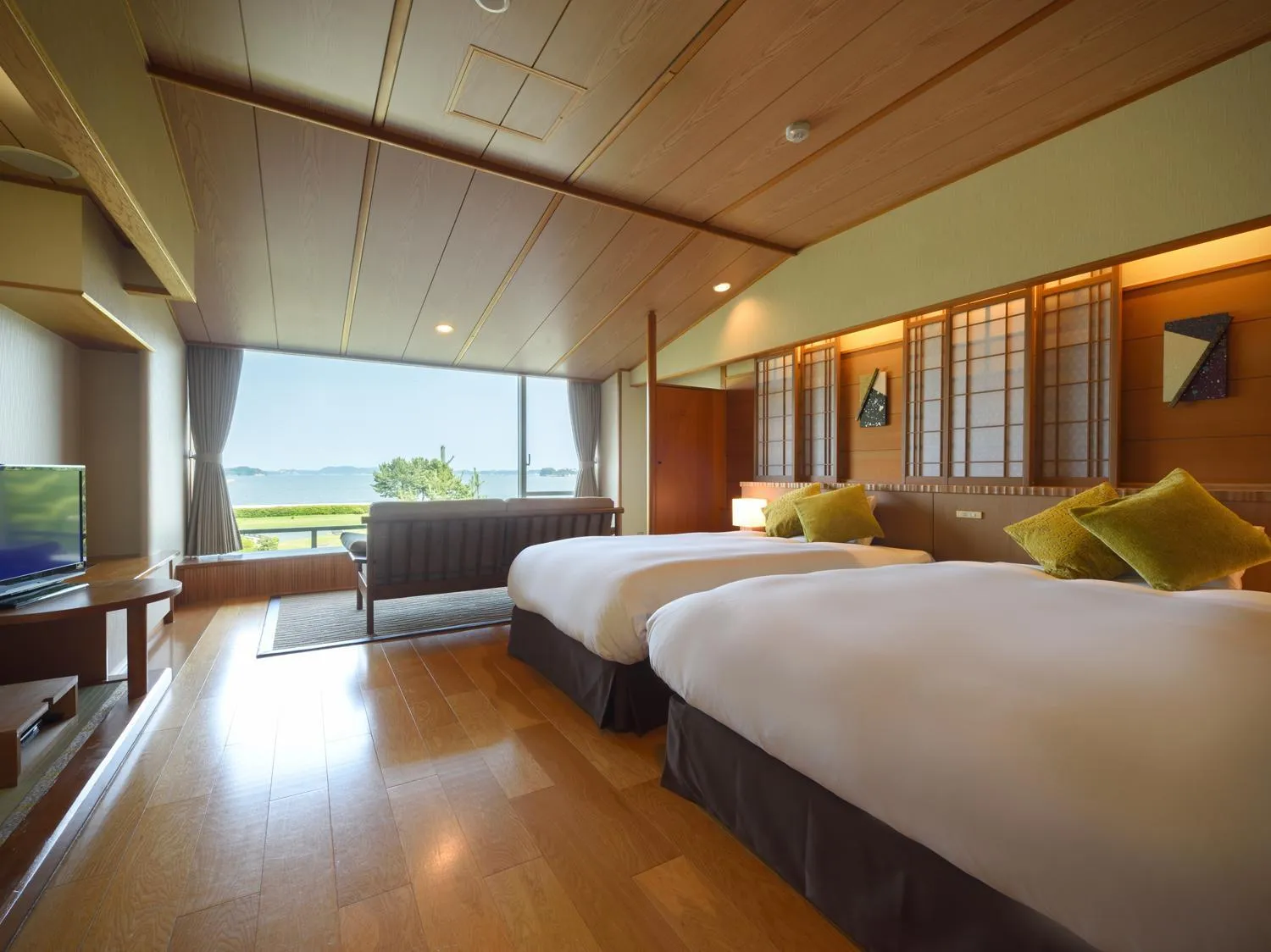 Bed in Matsushima Ichinobo