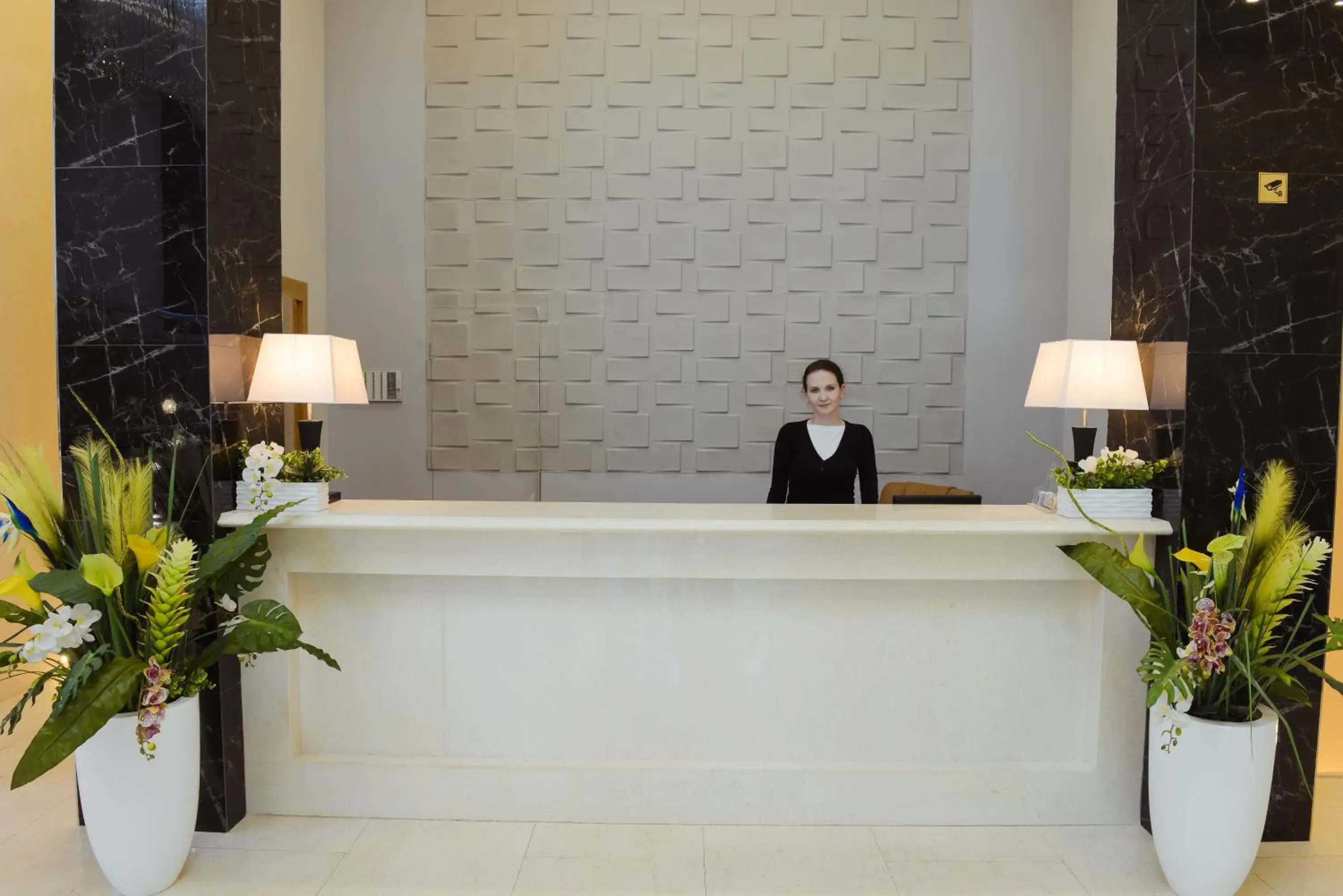 Lobby or reception in Absolute Hotel Lobby or reception in Absolute Hotel