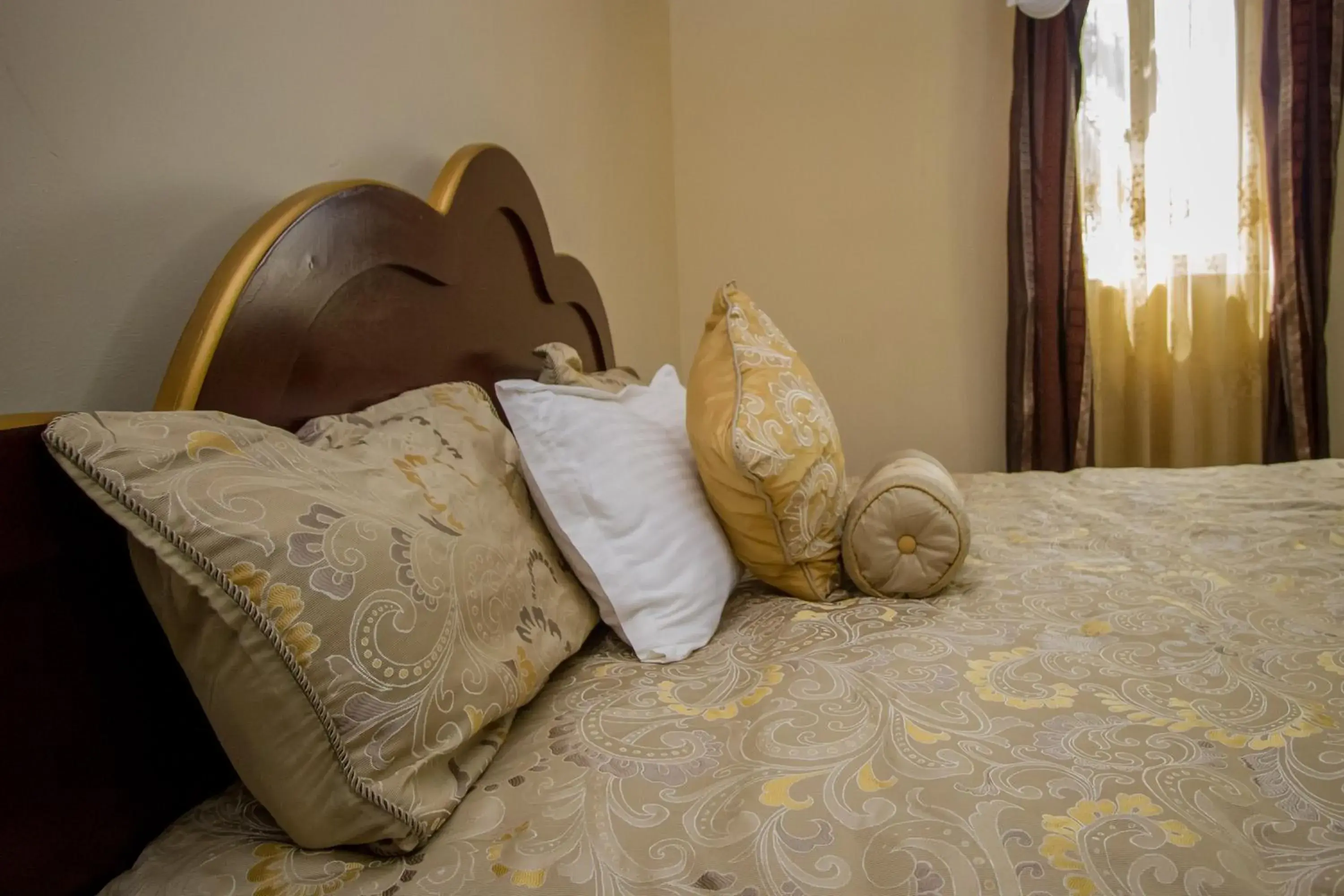 Bed in Grand Global Hotel Bed in Grand Global Hotel