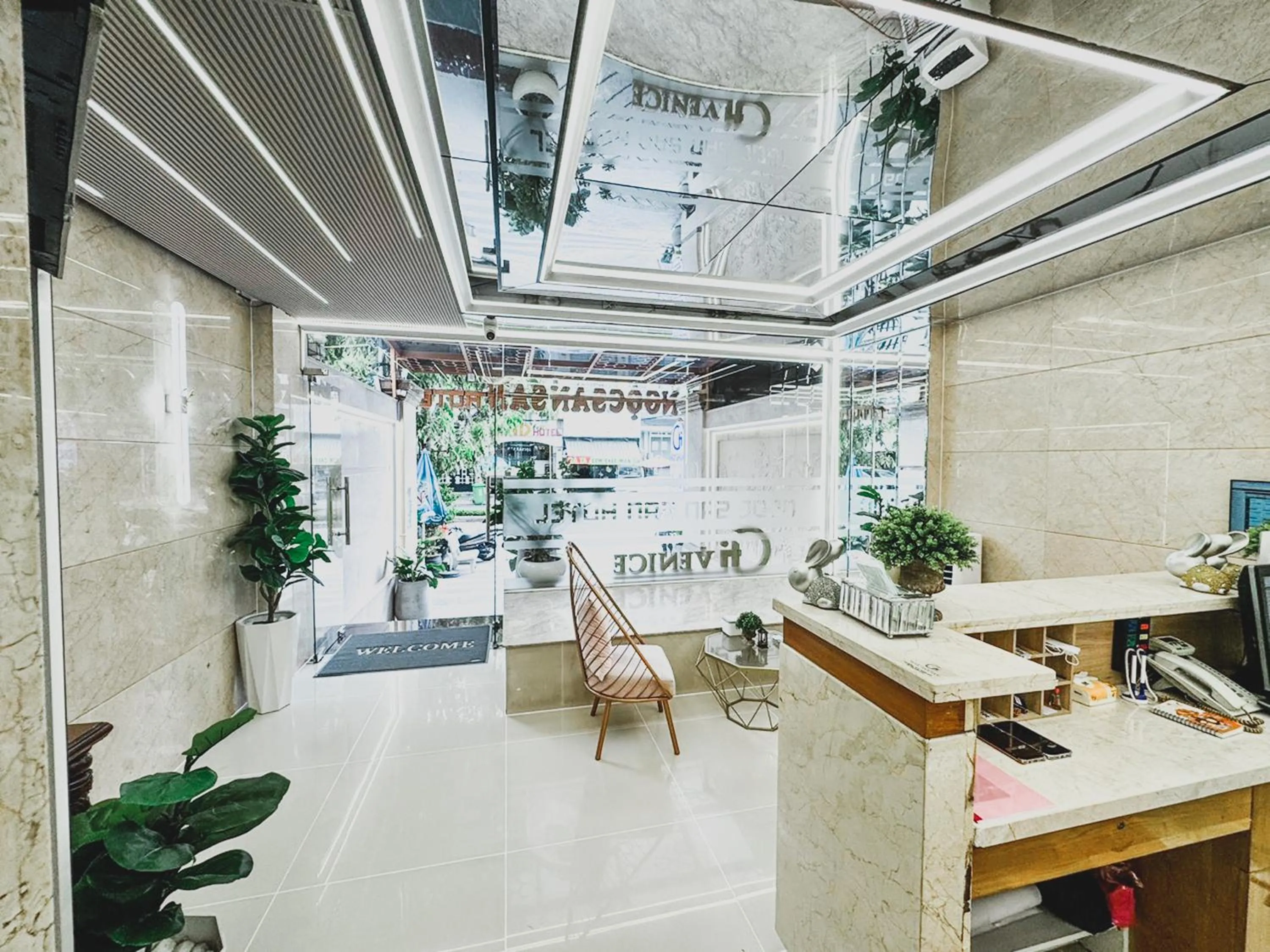 Lobby or reception in Ngoc San San Hotel HCM