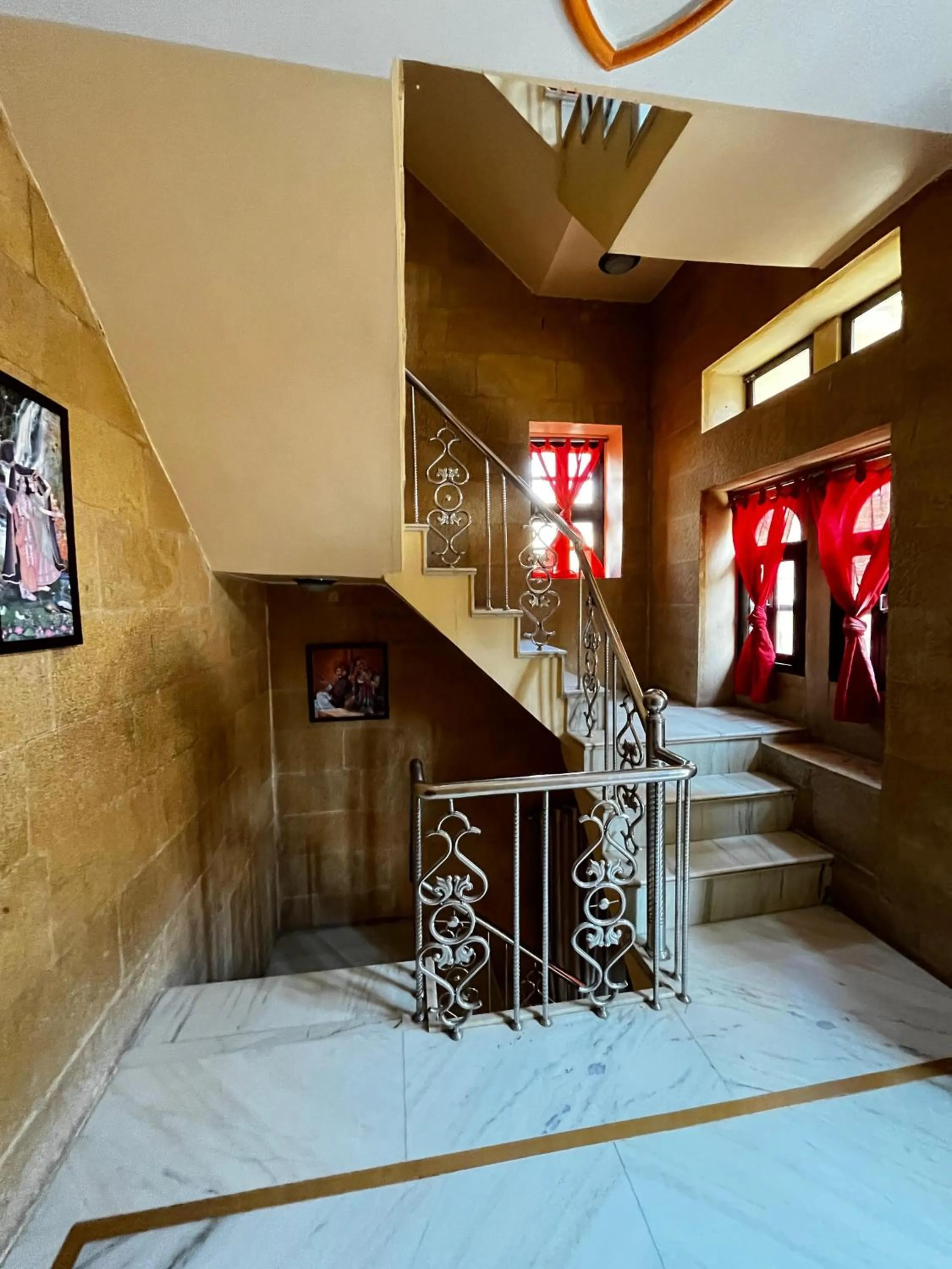 Lobby or reception in Golden Marigold Hotel