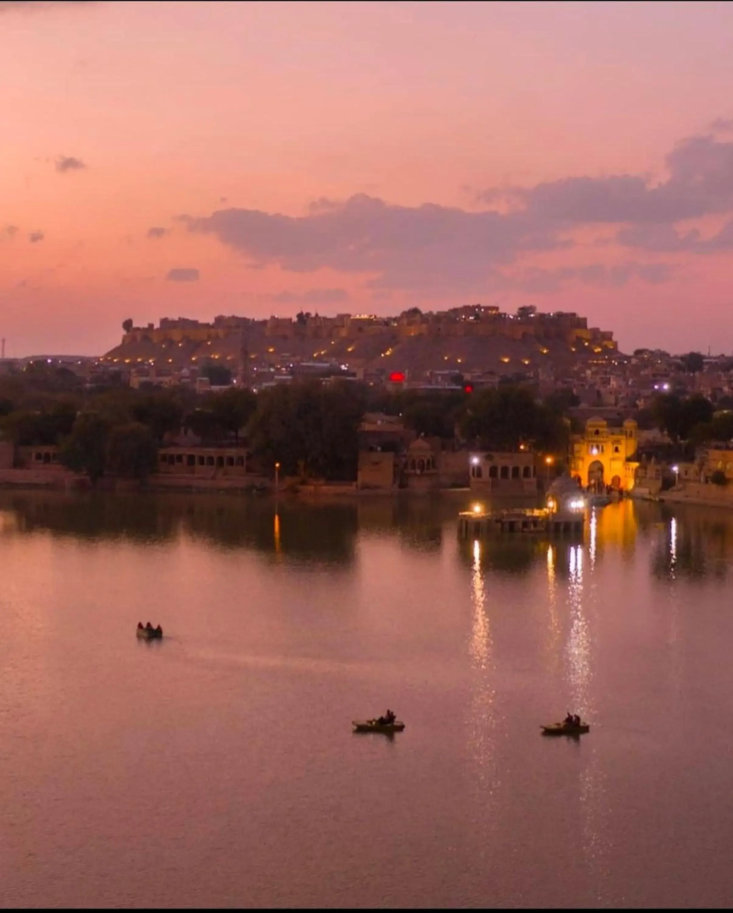 Lake view in Golden Marigold Hotel Lake view in Golden Marigold Hotel
