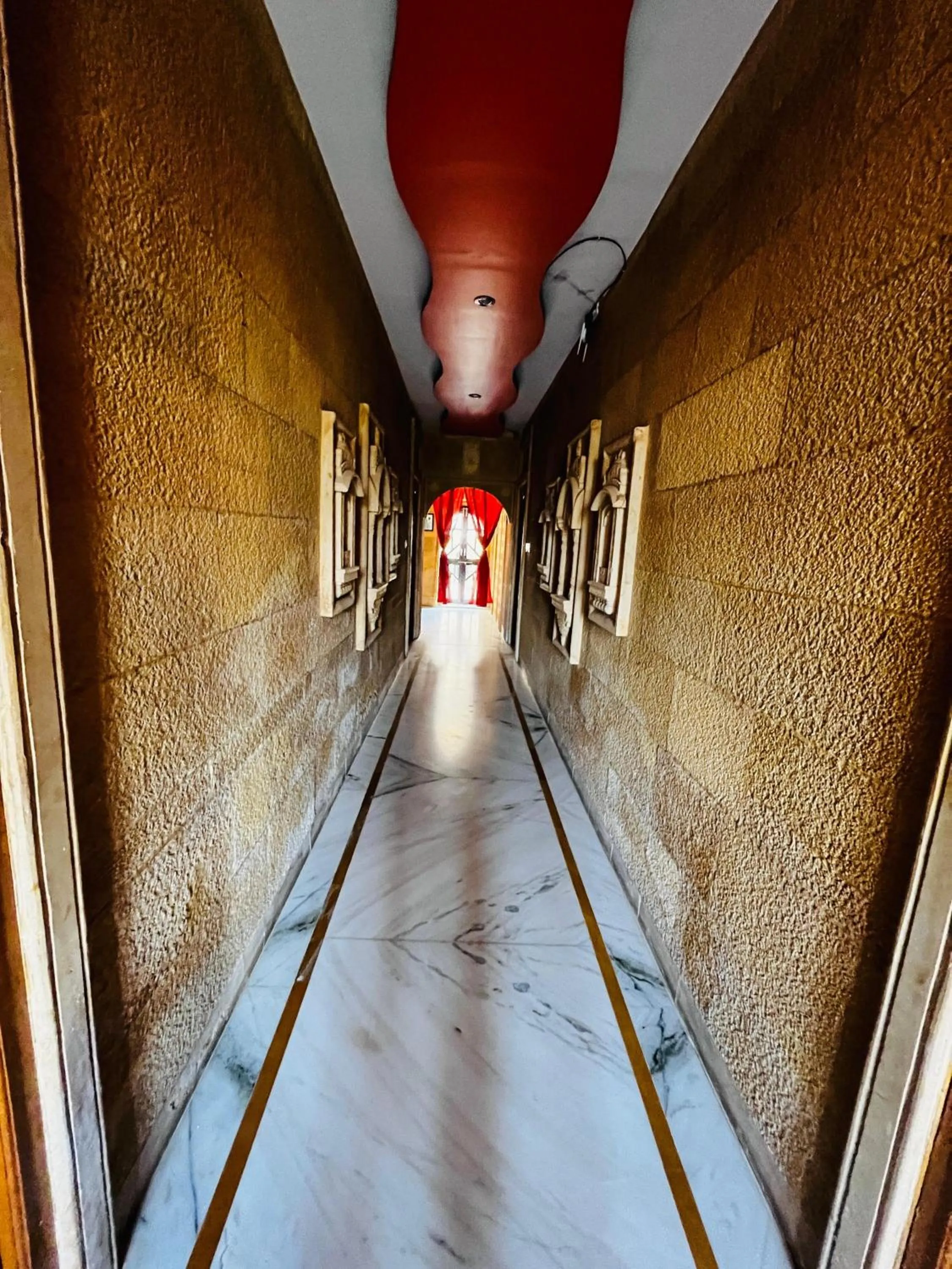 Lobby or reception in Golden Marigold Hotel