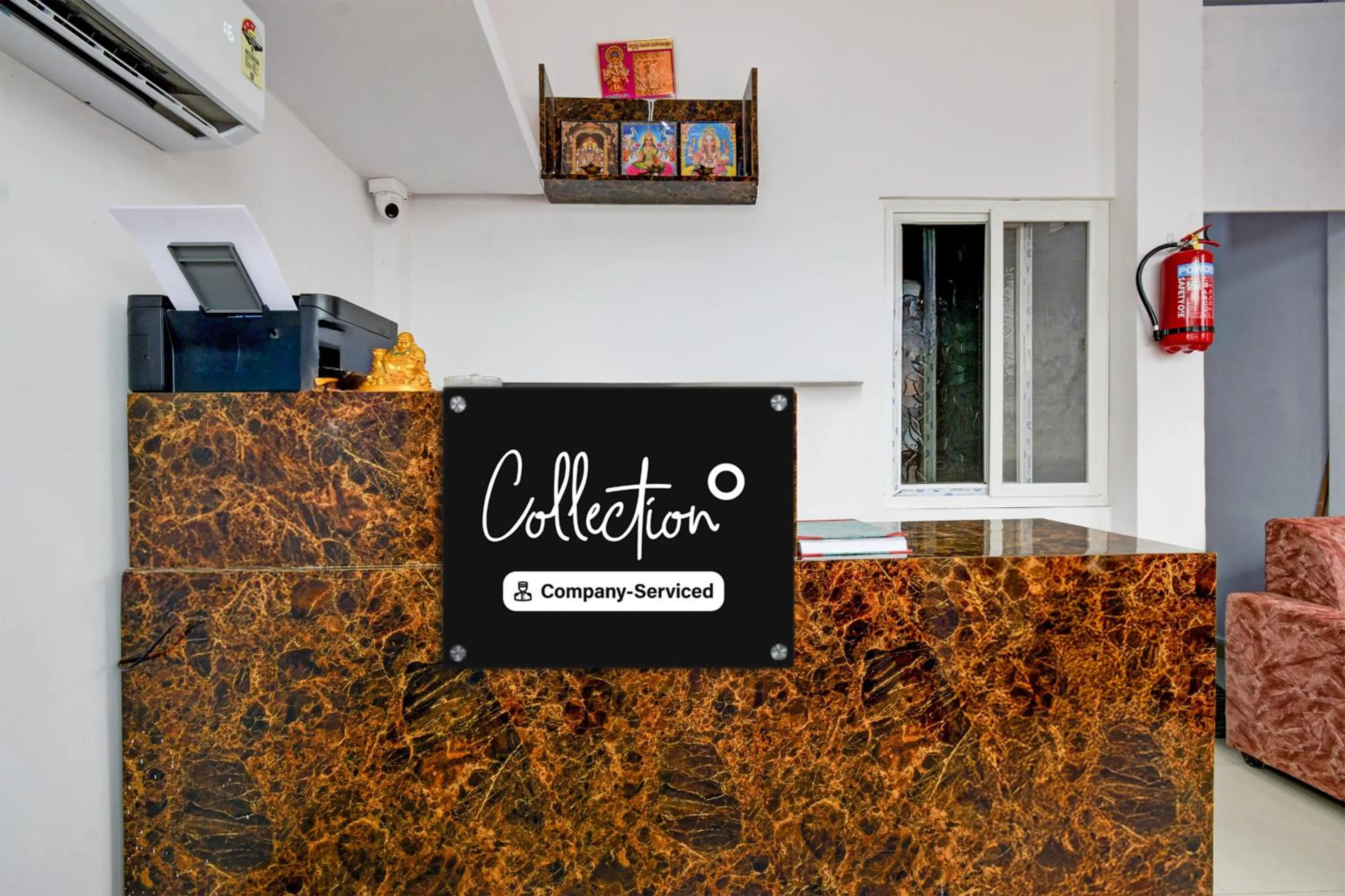 Lobby or reception in Collection O L.B Nagar Metro Station Formerly D N Groups