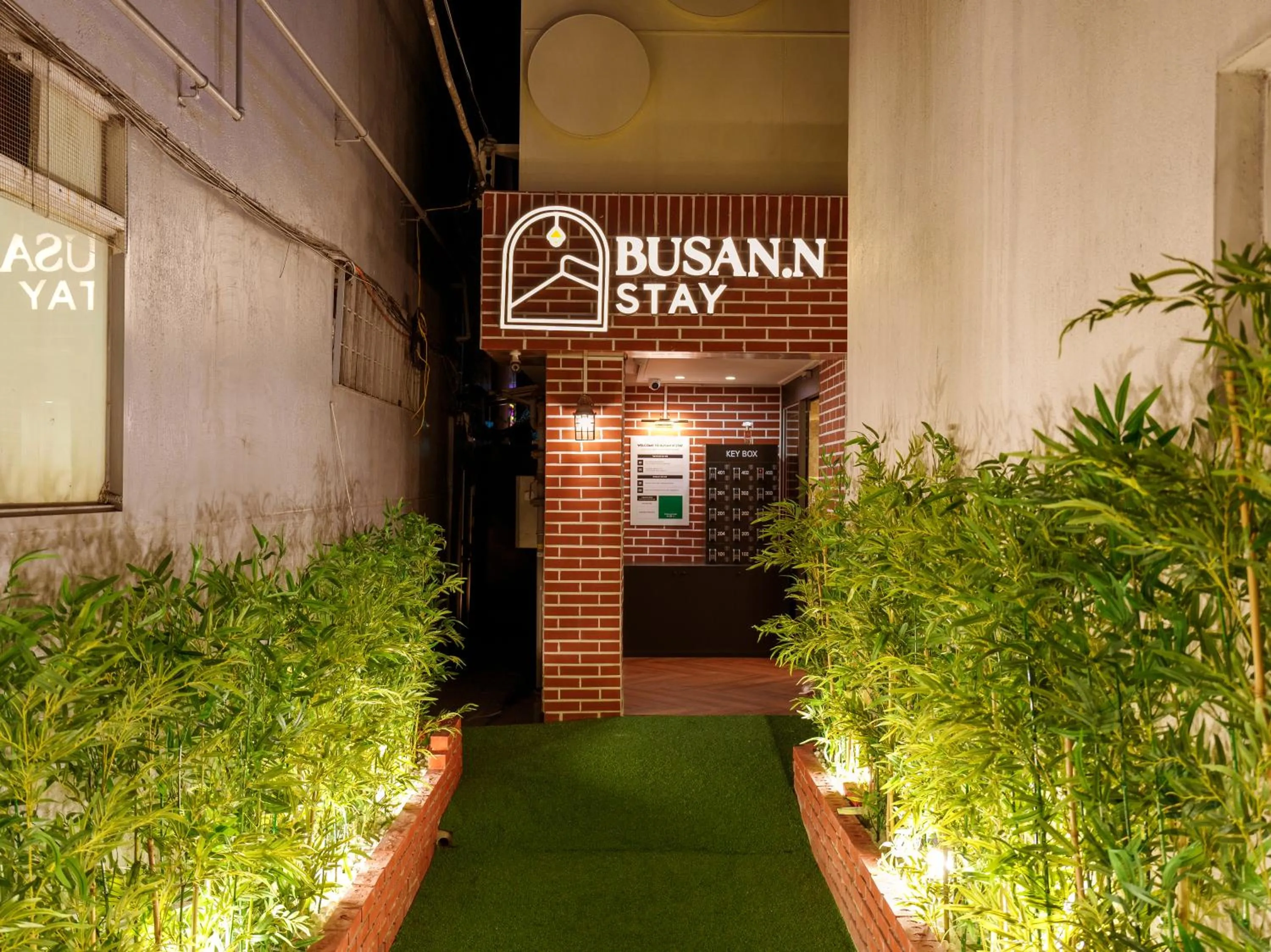 Property logo or sign in Busan NSTAY Hotel