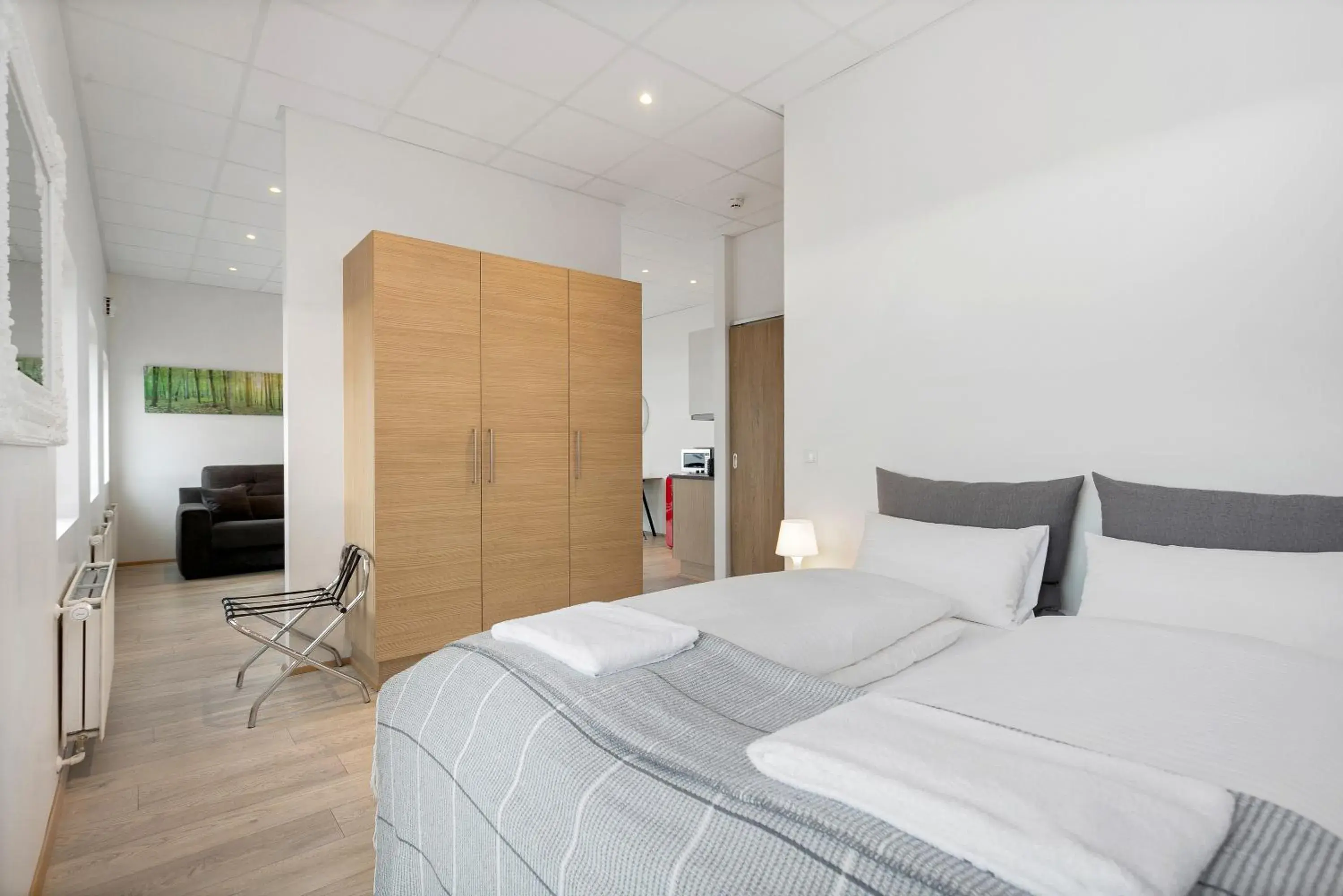 Bed in Blue Mountain Apartments by Heimaleiga Bed in Blue Mountain Apartments by Heimaleiga