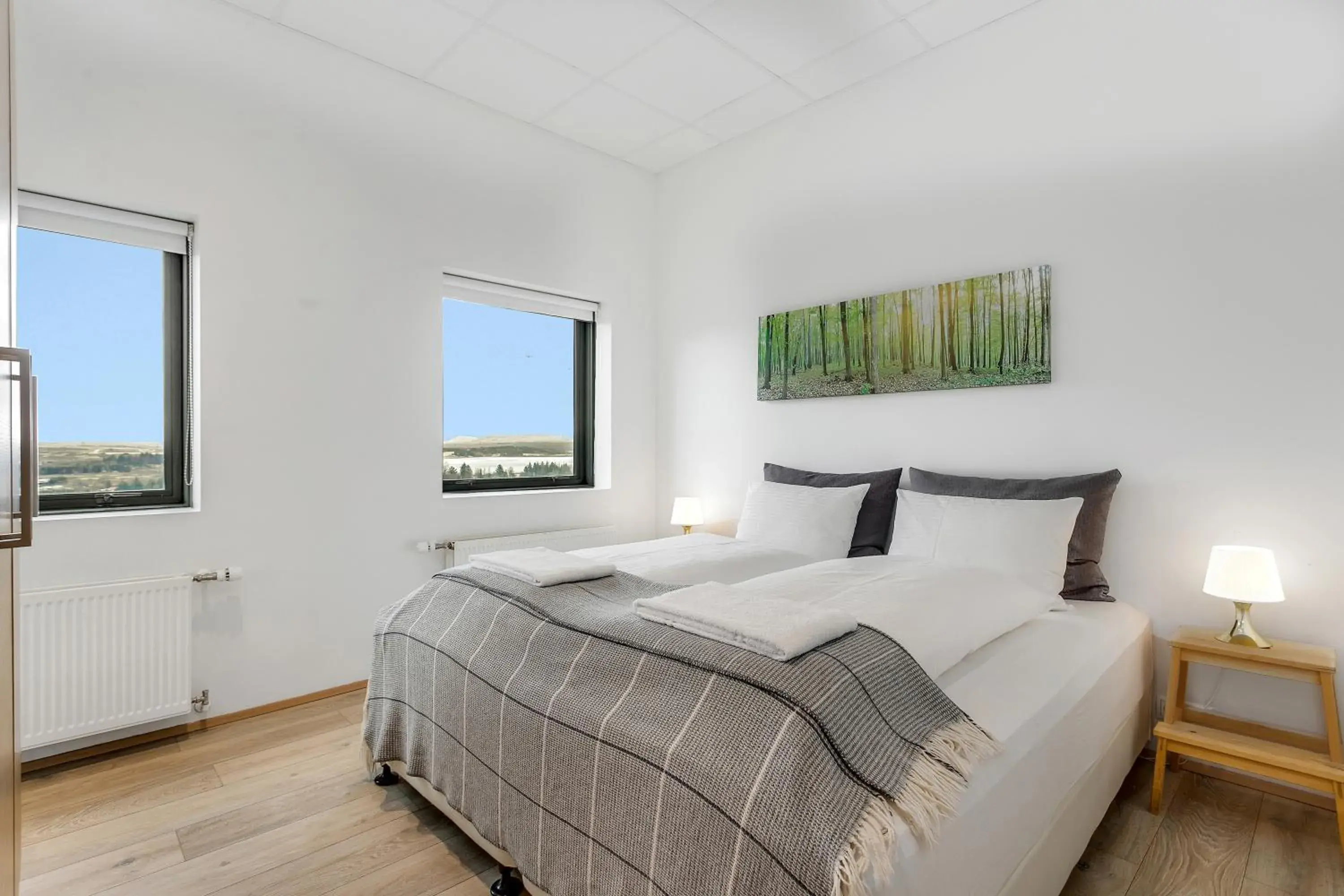 Bed in Blue Mountain Apartments by Heimaleiga Bed in Blue Mountain Apartments by Heimaleiga