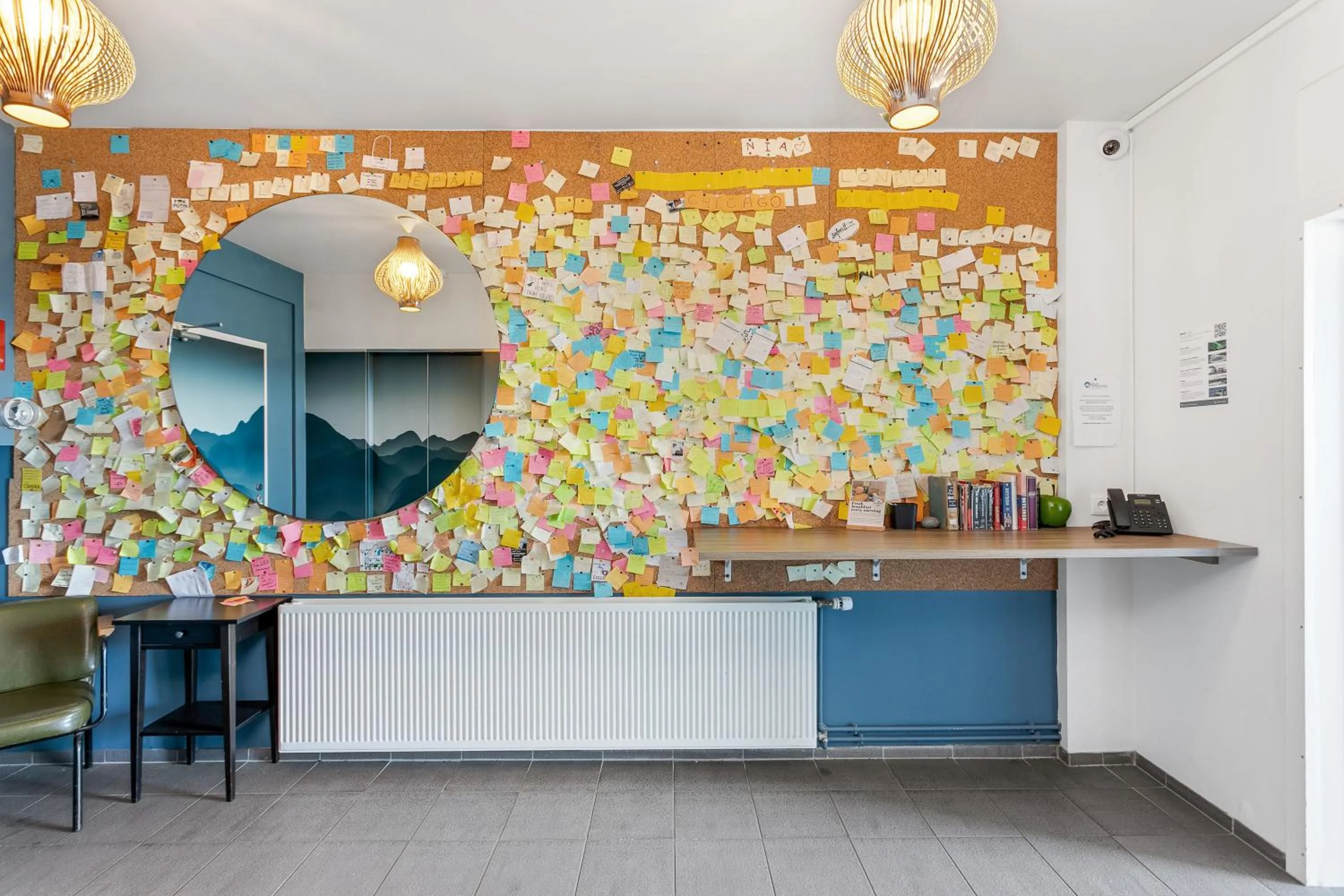 Facade/entrance in Blue Mountain Apartments by Heimaleiga