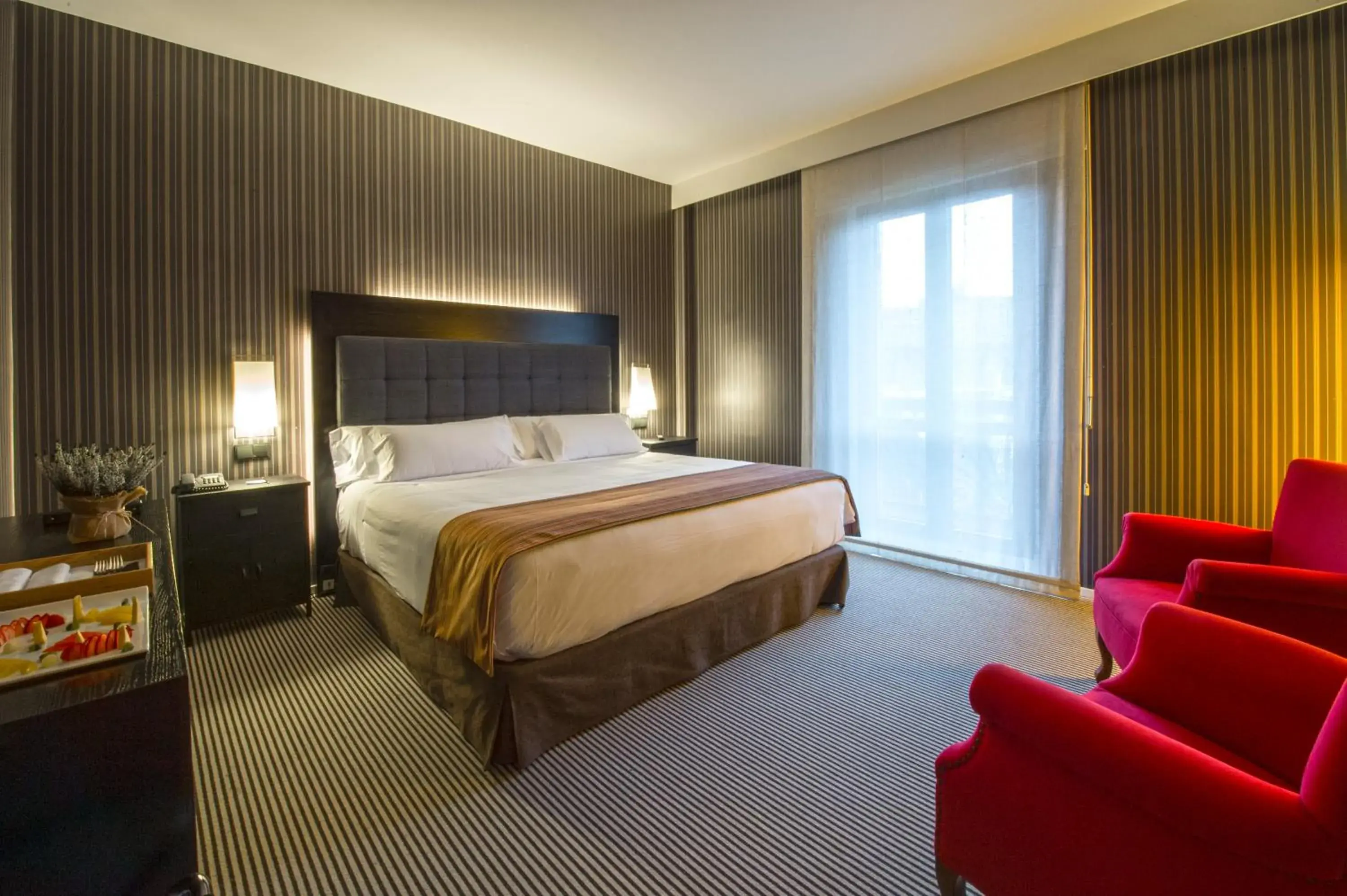 Bed in Silken Gran hotel Durango Bed in Silken Gran hotel Durango