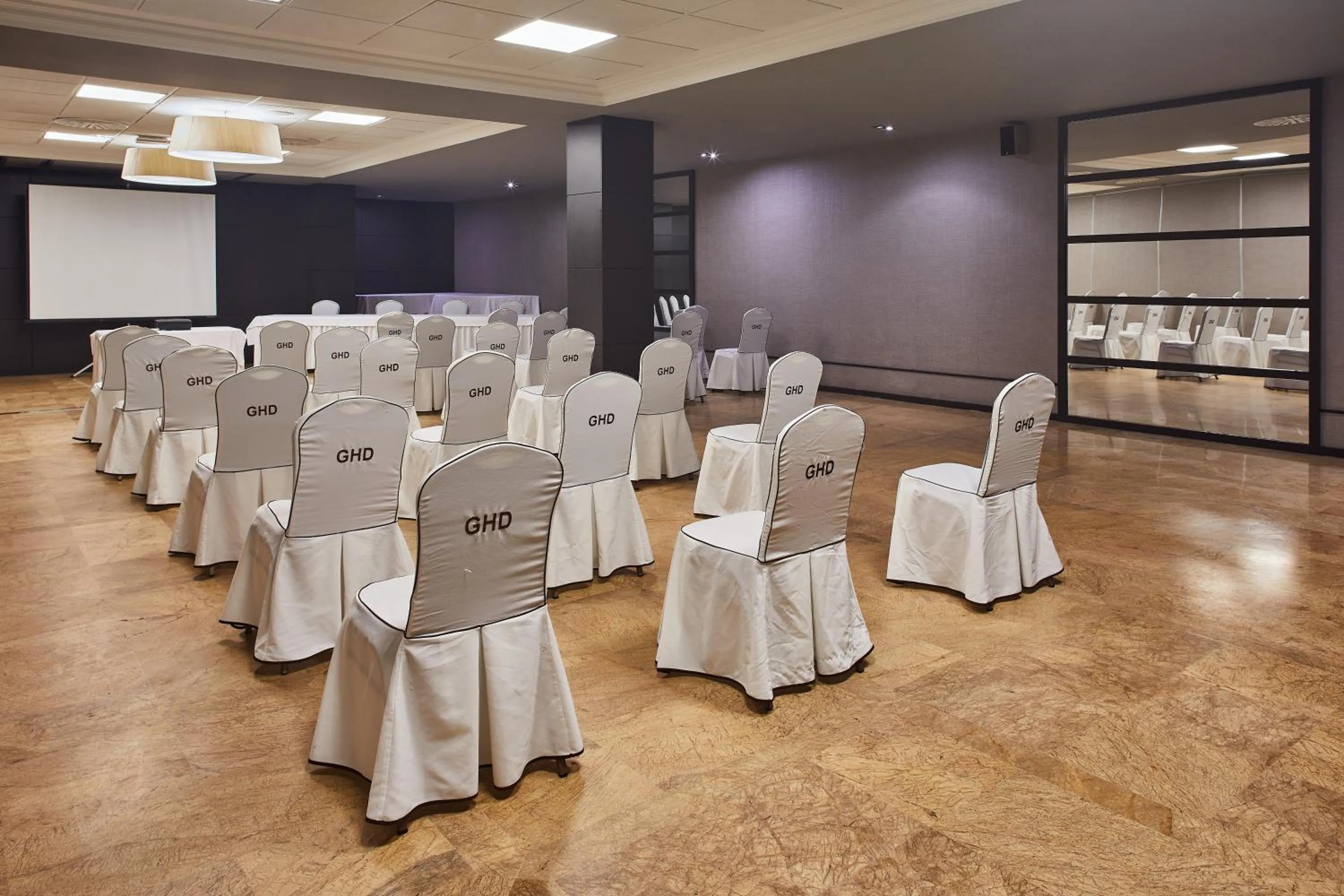 People in Silken Gran hotel Durango