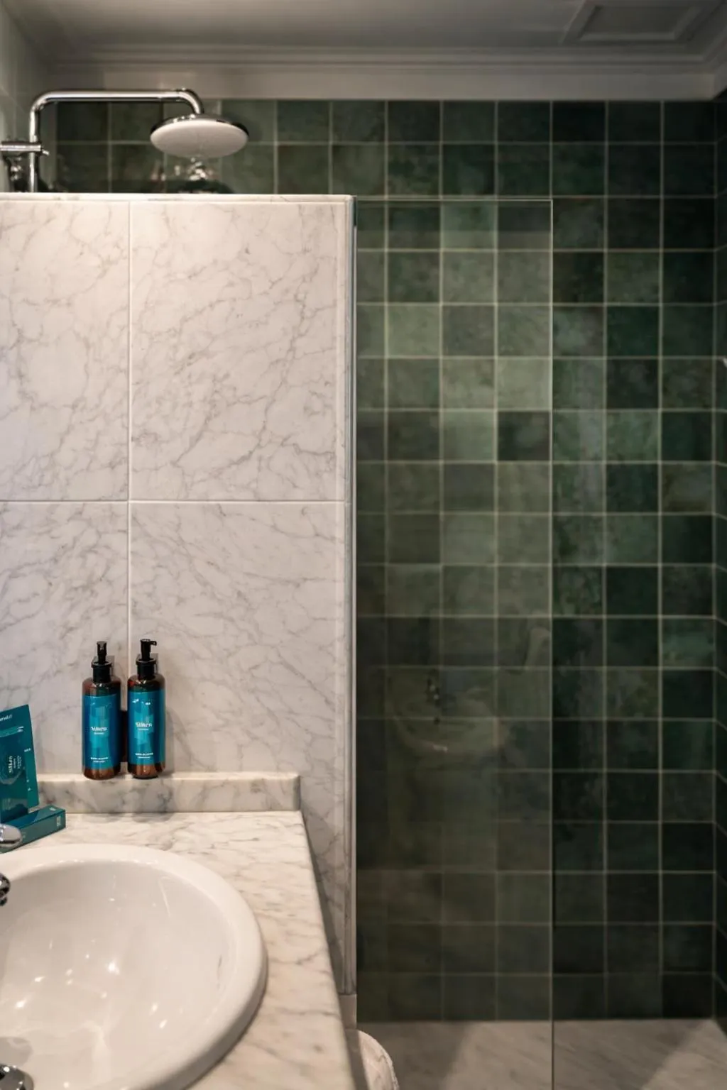 Shower in Silken Gran hotel Durango