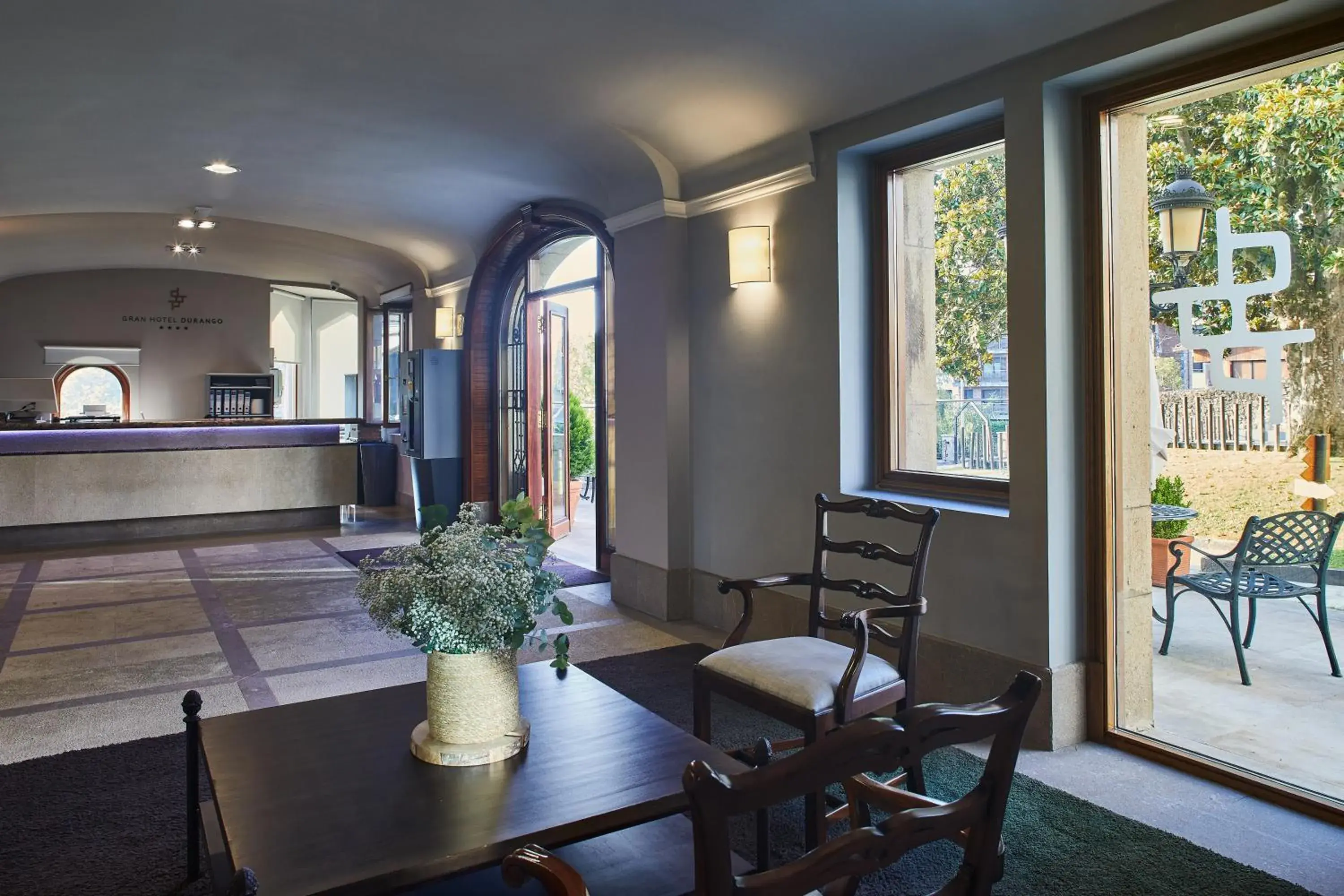 Lobby or reception in Silken Gran hotel Durango Lobby or reception in Silken Gran hotel Durango
