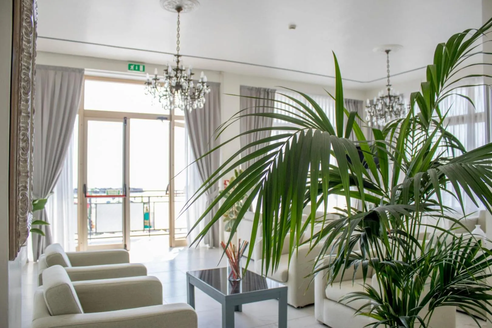 Lobby or reception in Hotel Apollonia