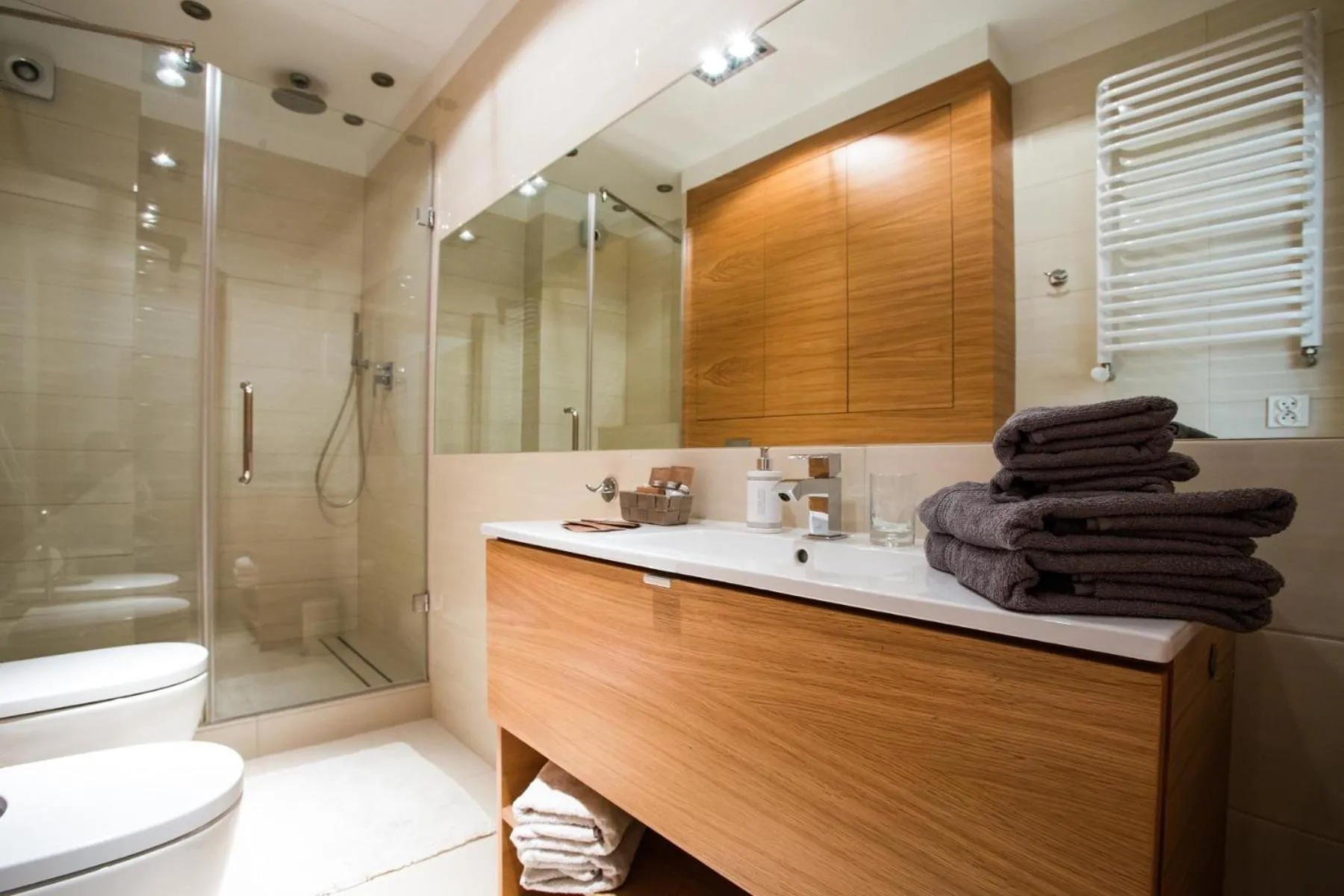 Bathroom in Apartamenty w Villa Park