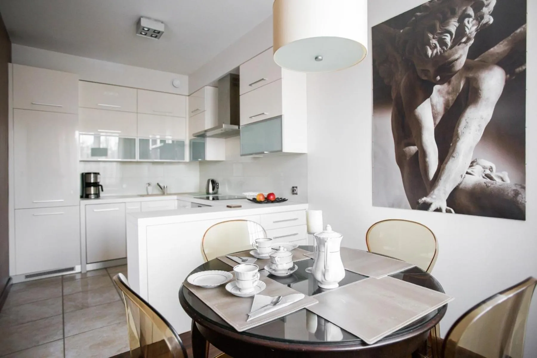 Coffee/tea facilities in Apartamenty w Villa Park