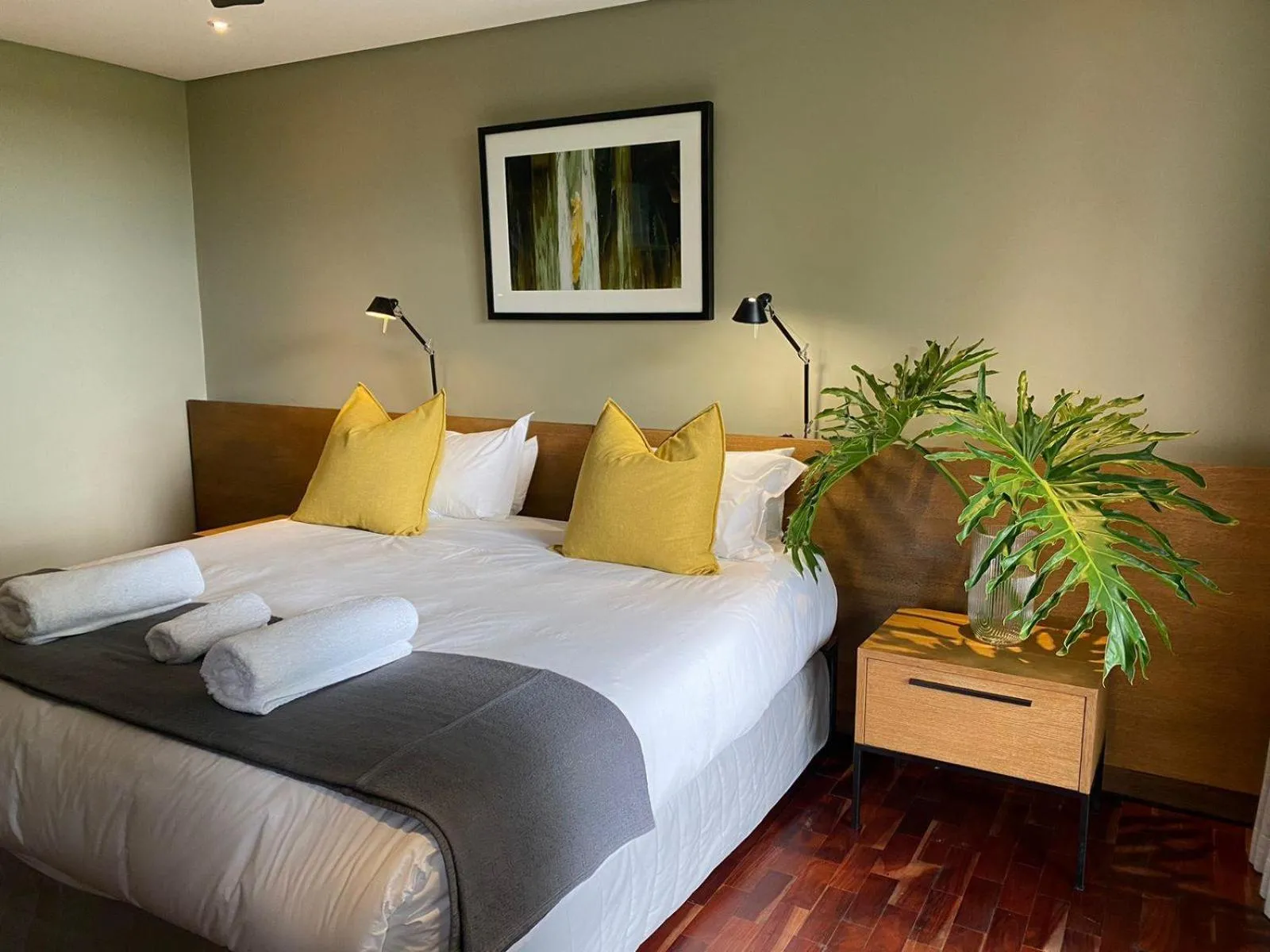 Bed in The Hamilton Boutique Hotel