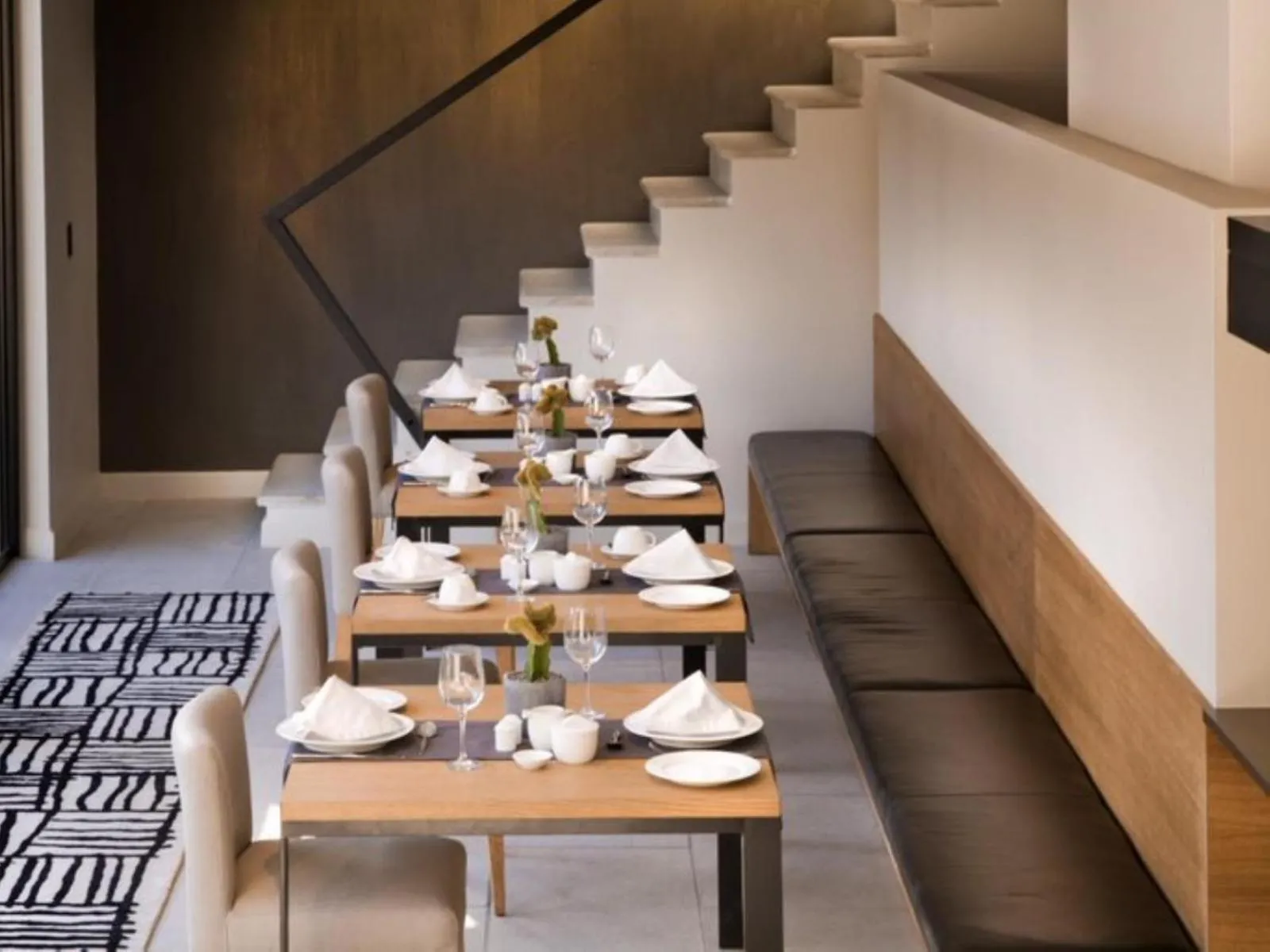 Dining area in The Hamilton Boutique Hotel