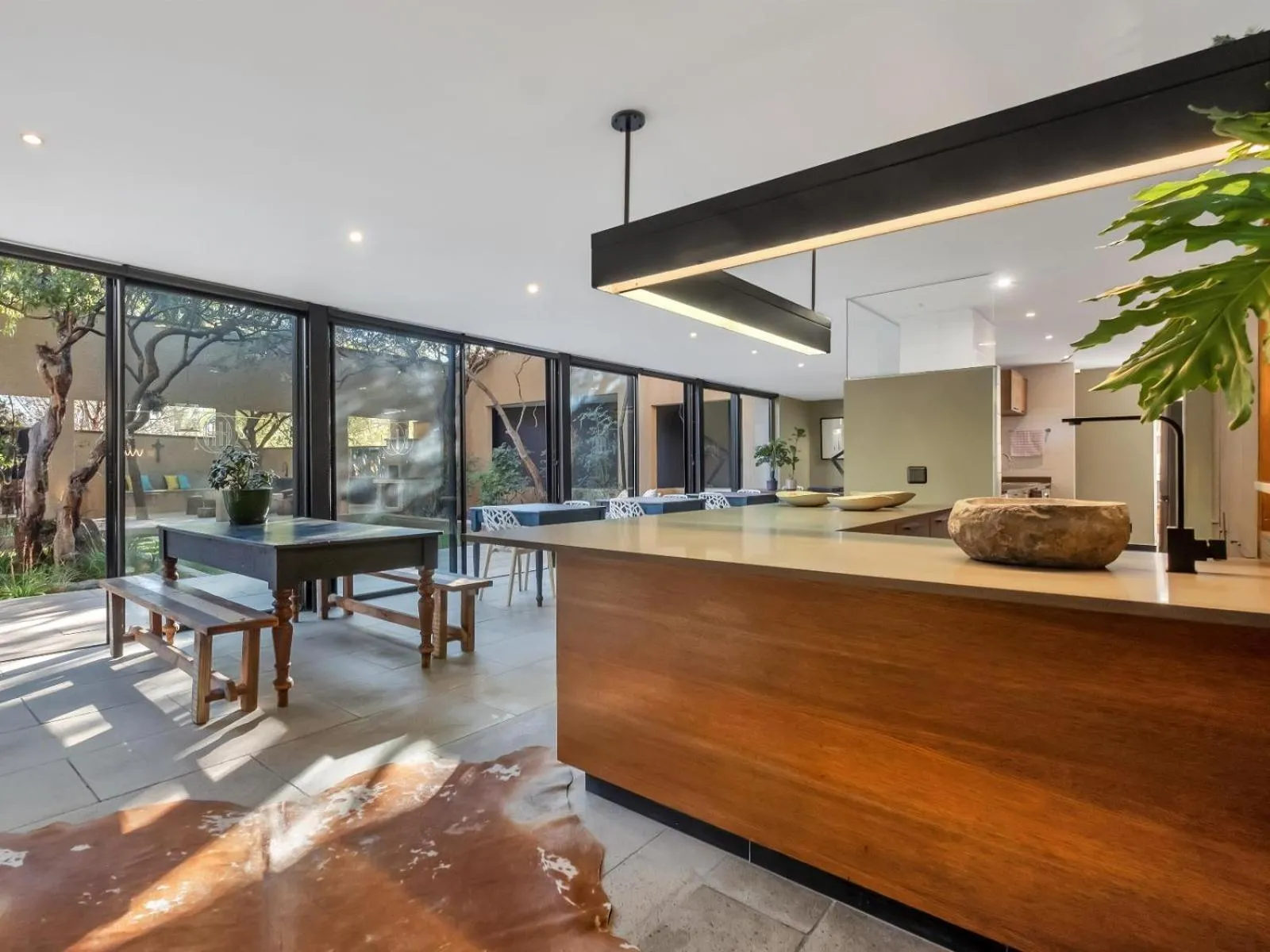 Dining area in The Hamilton Boutique Hotel