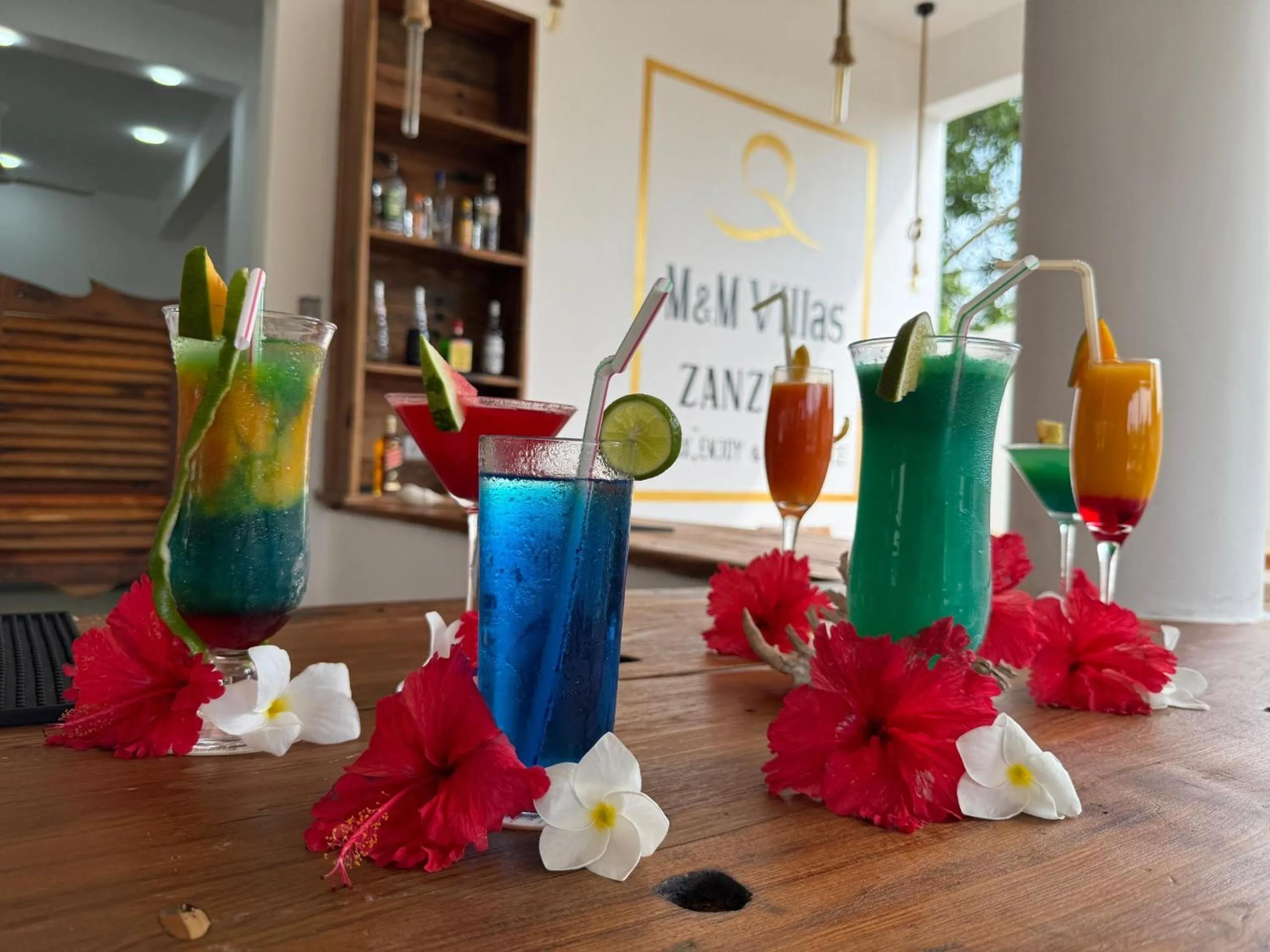 Lounge or bar in M&M Villas Zanzibar