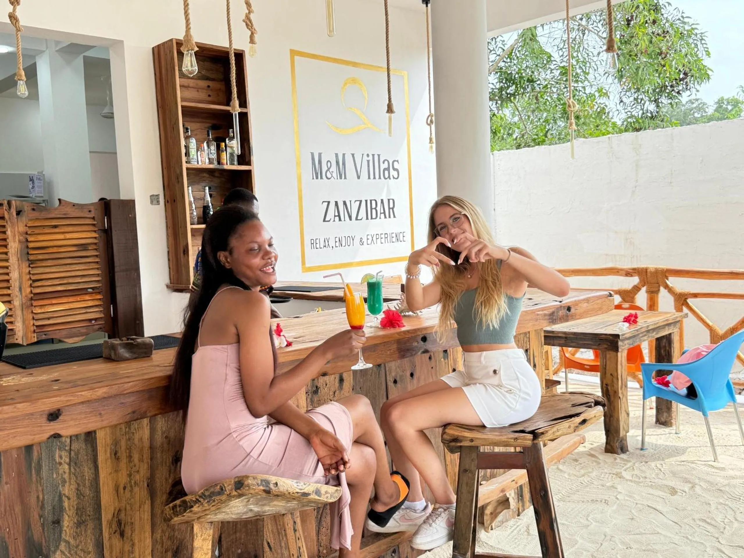 Guests in M&M Villas Zanzibar