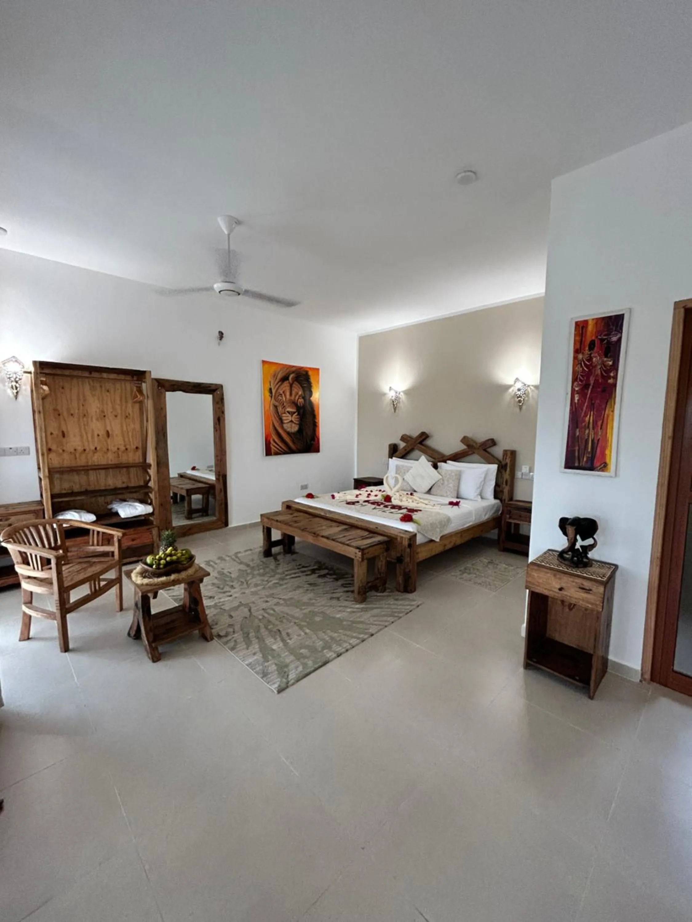 Bedroom, Bed in M&M Villas Zanzibar