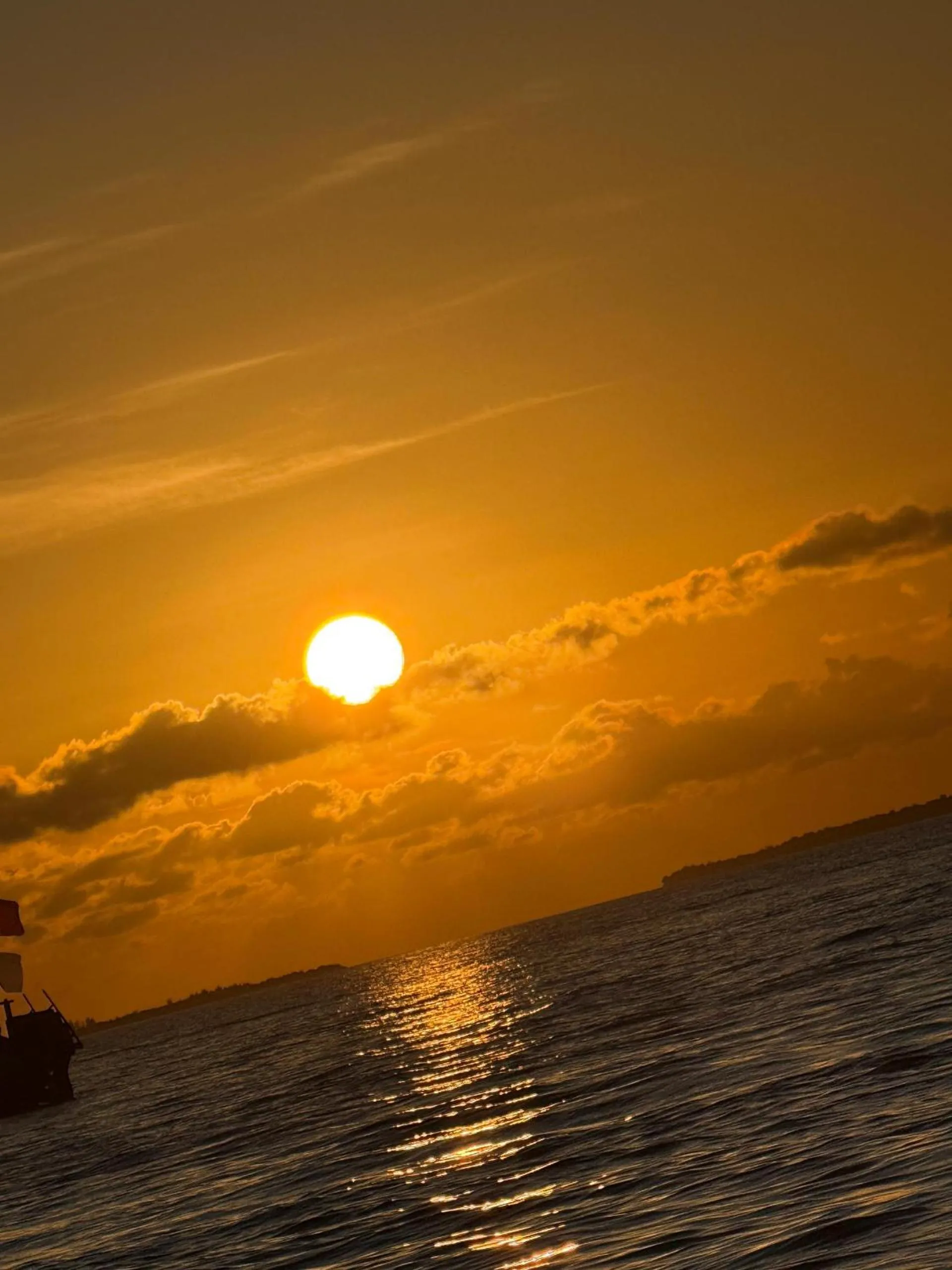 Sunset in M&M Villas Zanzibar