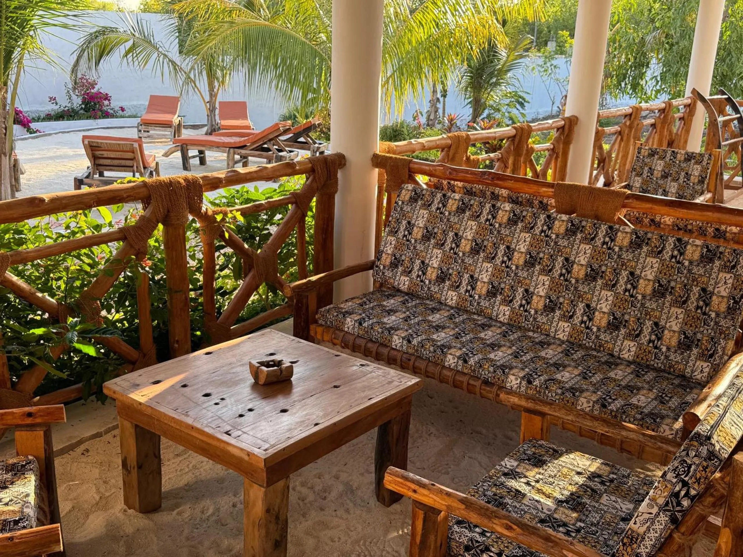 Balcony/Terrace in M&M Villas Zanzibar