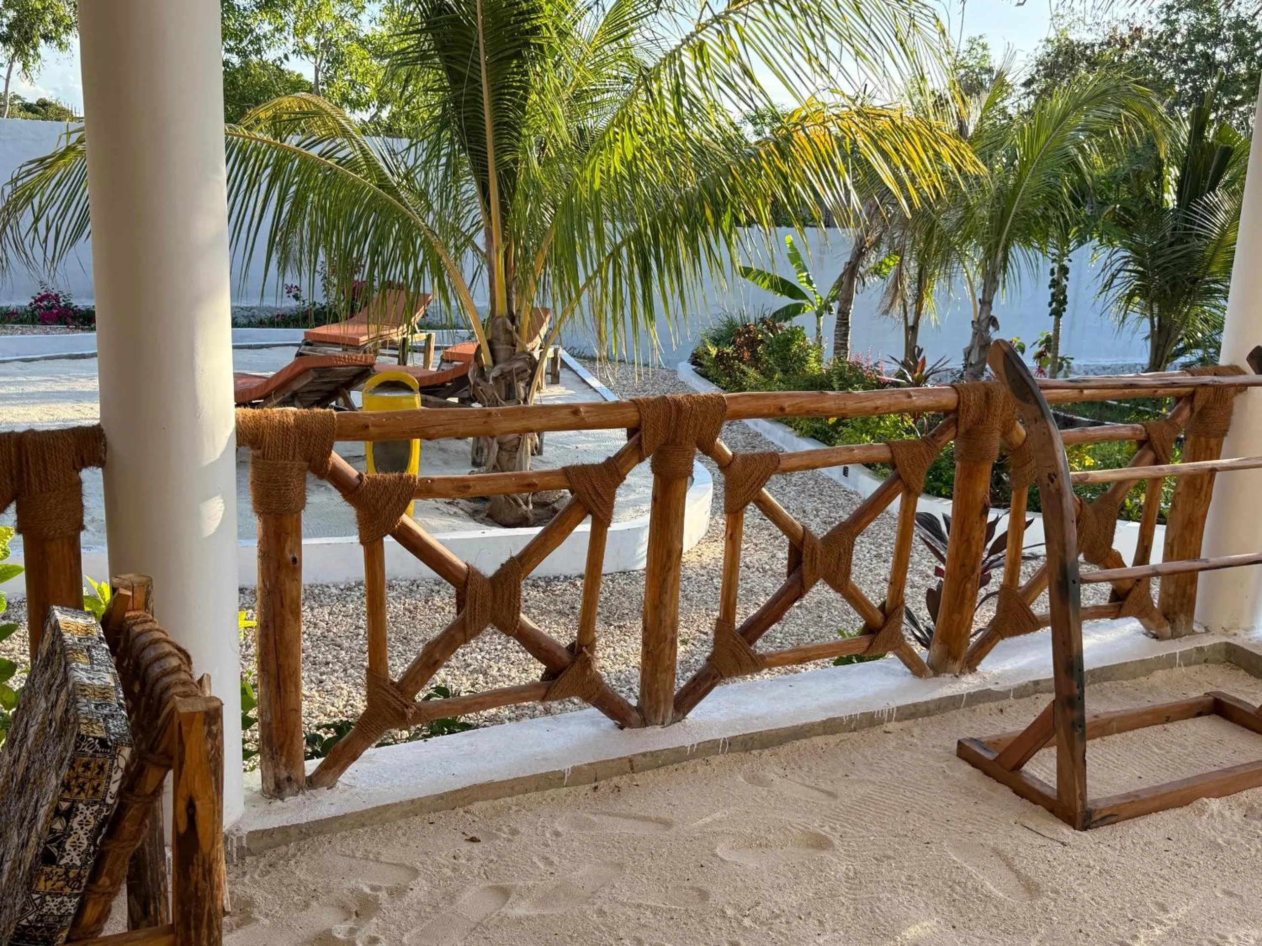 Balcony/Terrace in M&M Villas Zanzibar