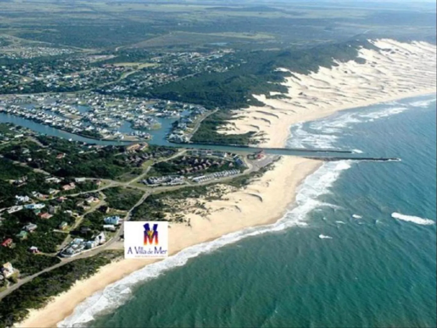 Bird's eye view in Villa De Mer