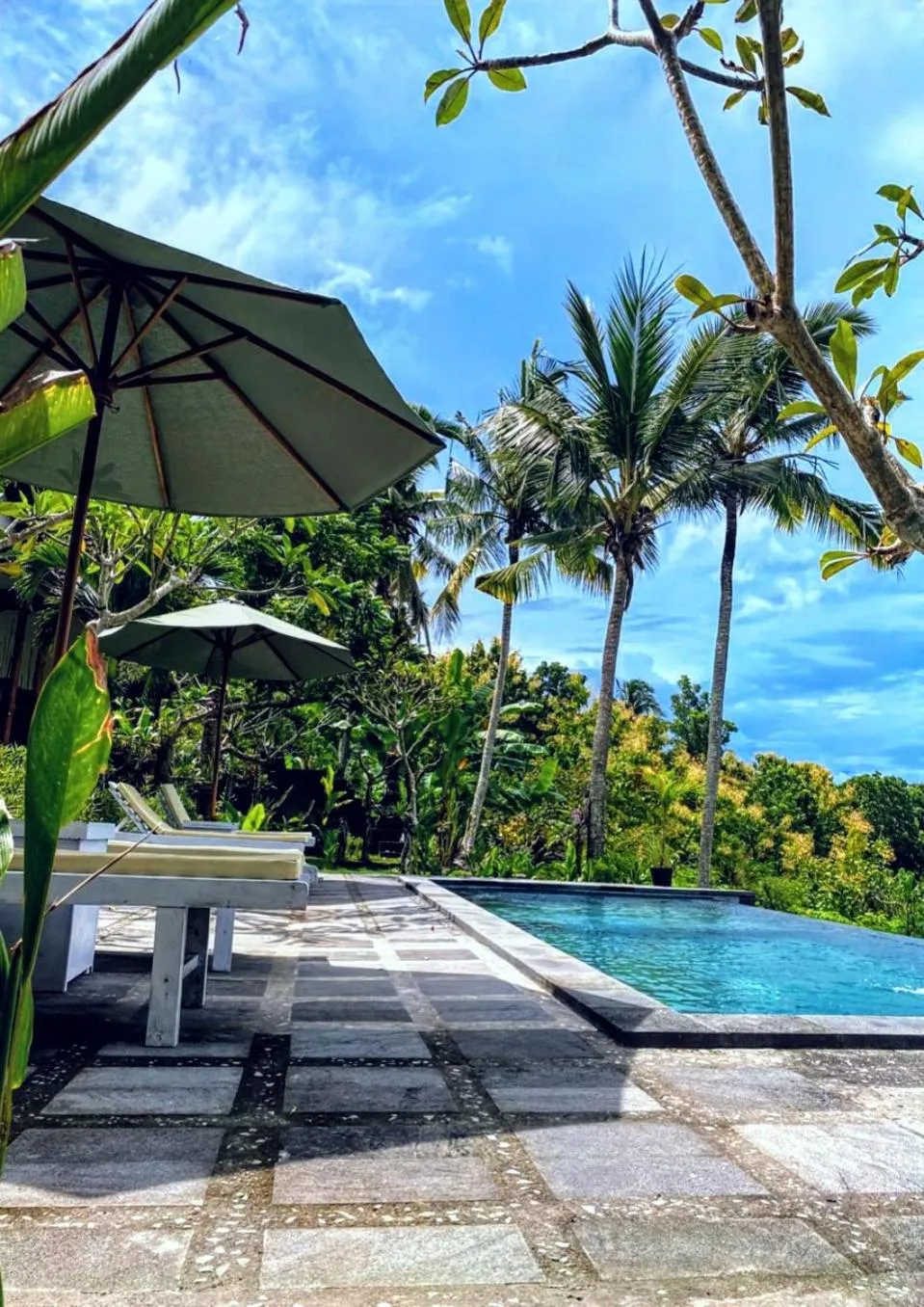 Pool view in Green Sunrise Hill View