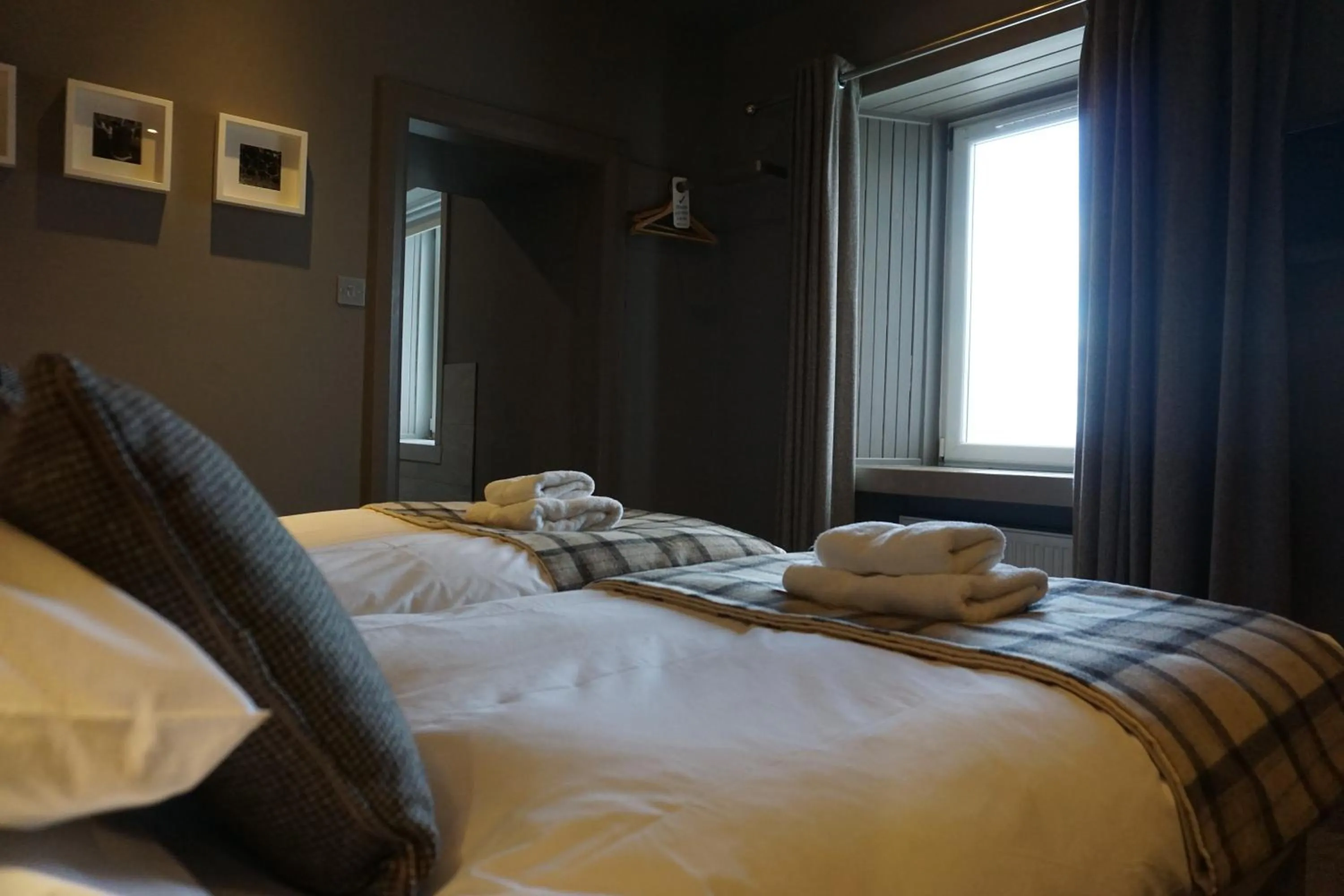 Bed in Lochside Hotel