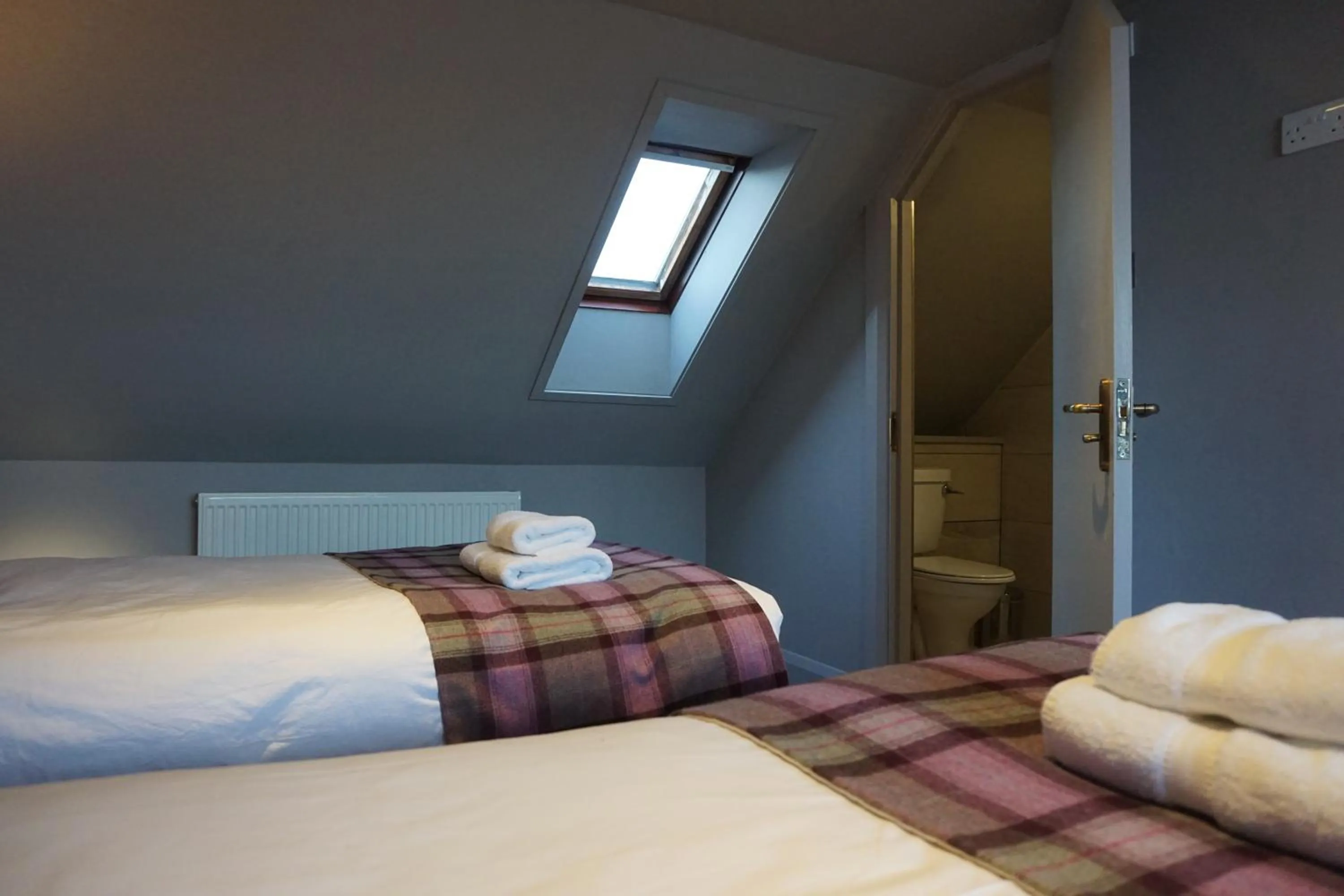 Bed in Lochside Hotel