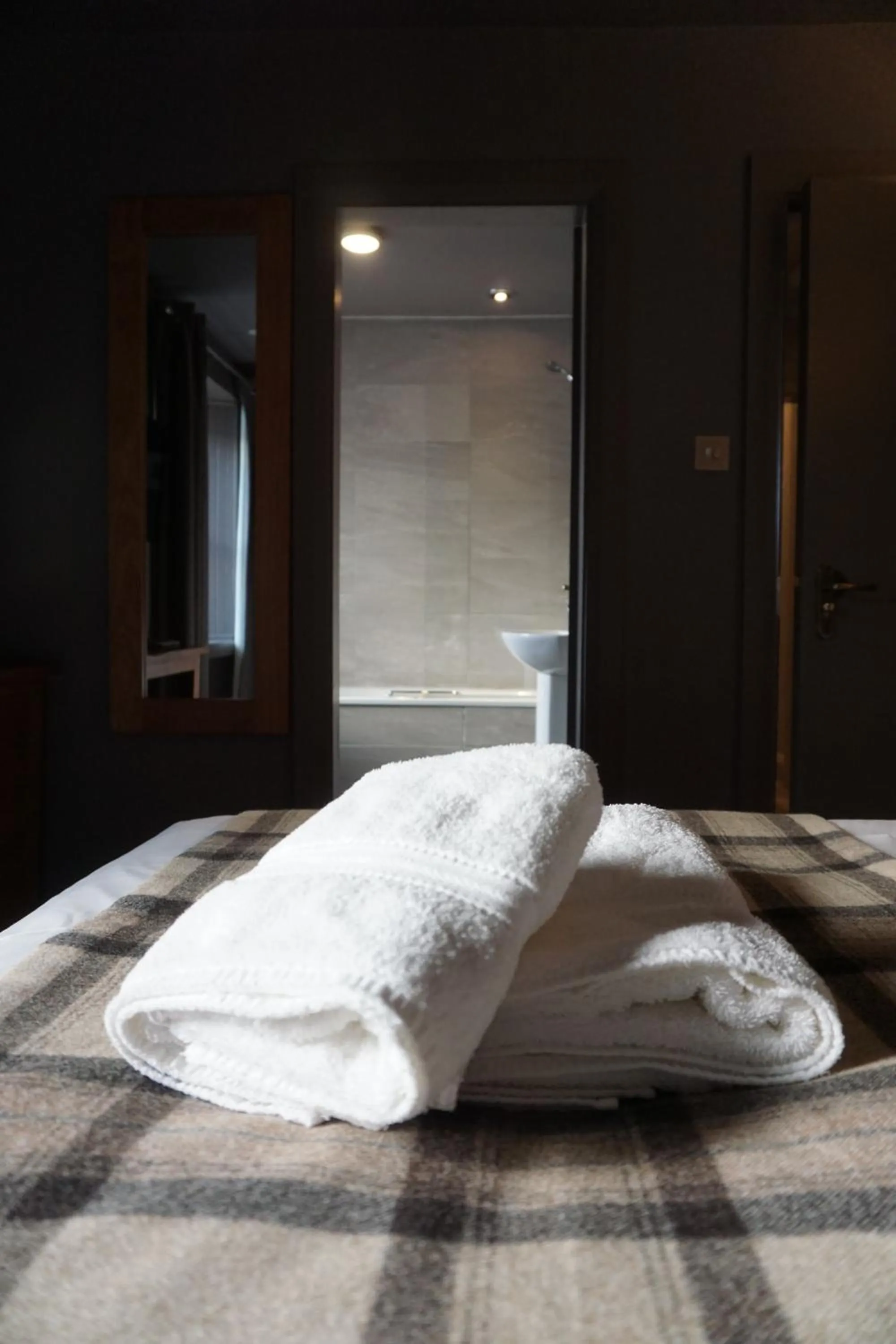 Bed in Lochside Hotel