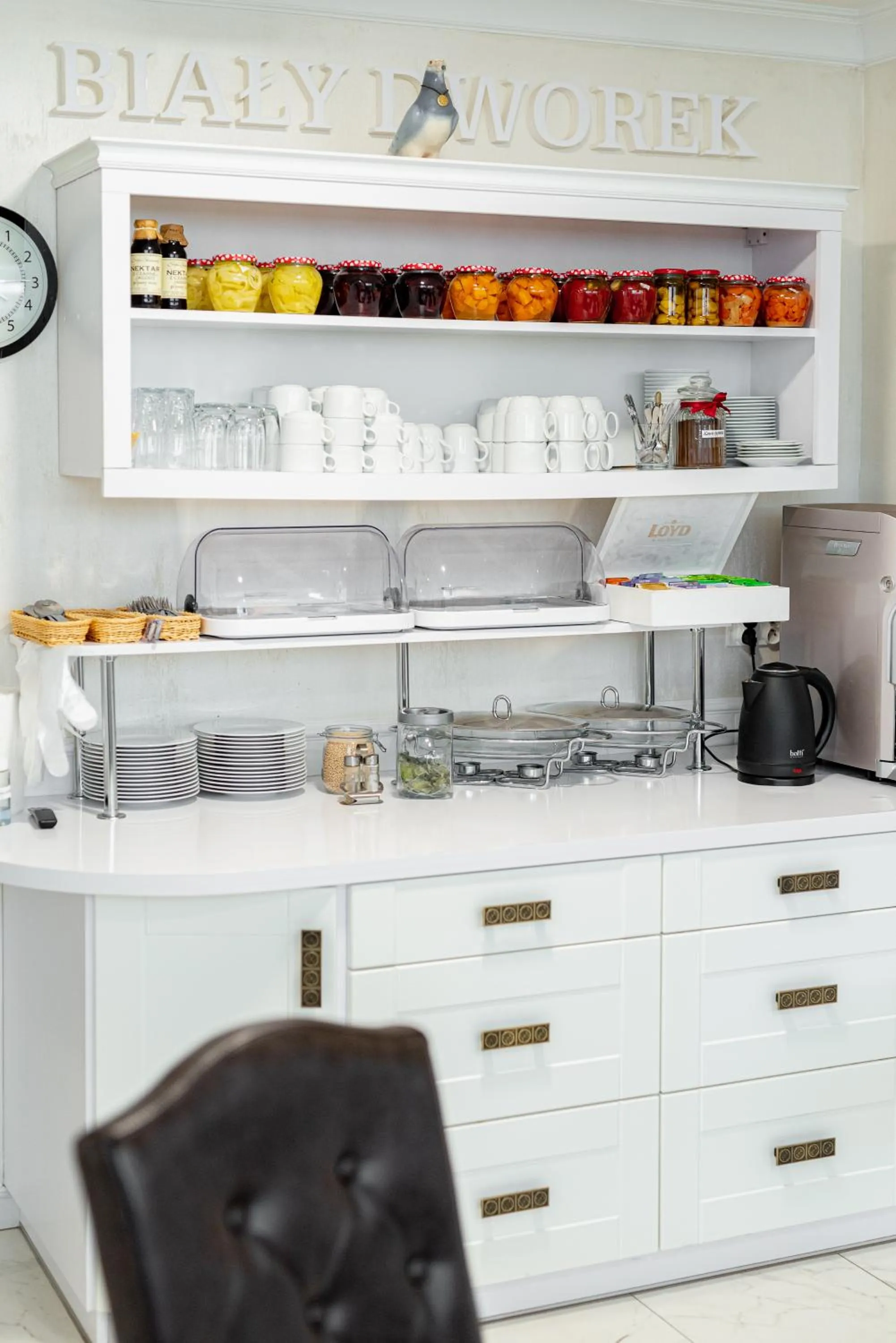 Dining area in Dom Goscinny Bialy Dworek