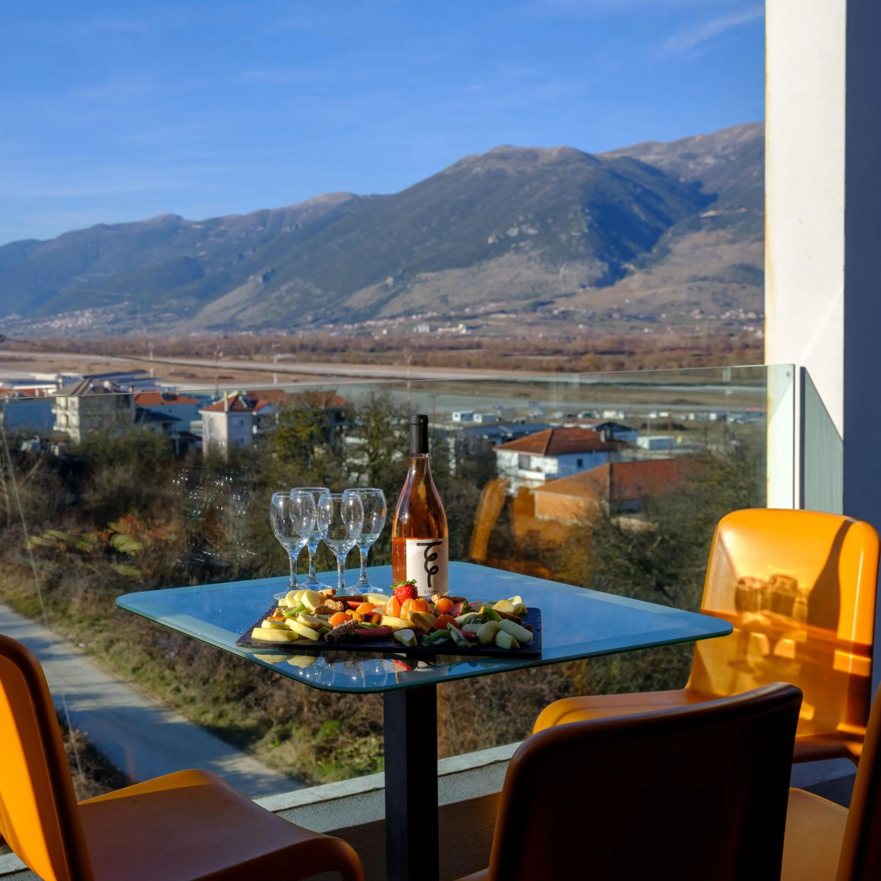 Patio in Essence Hotel