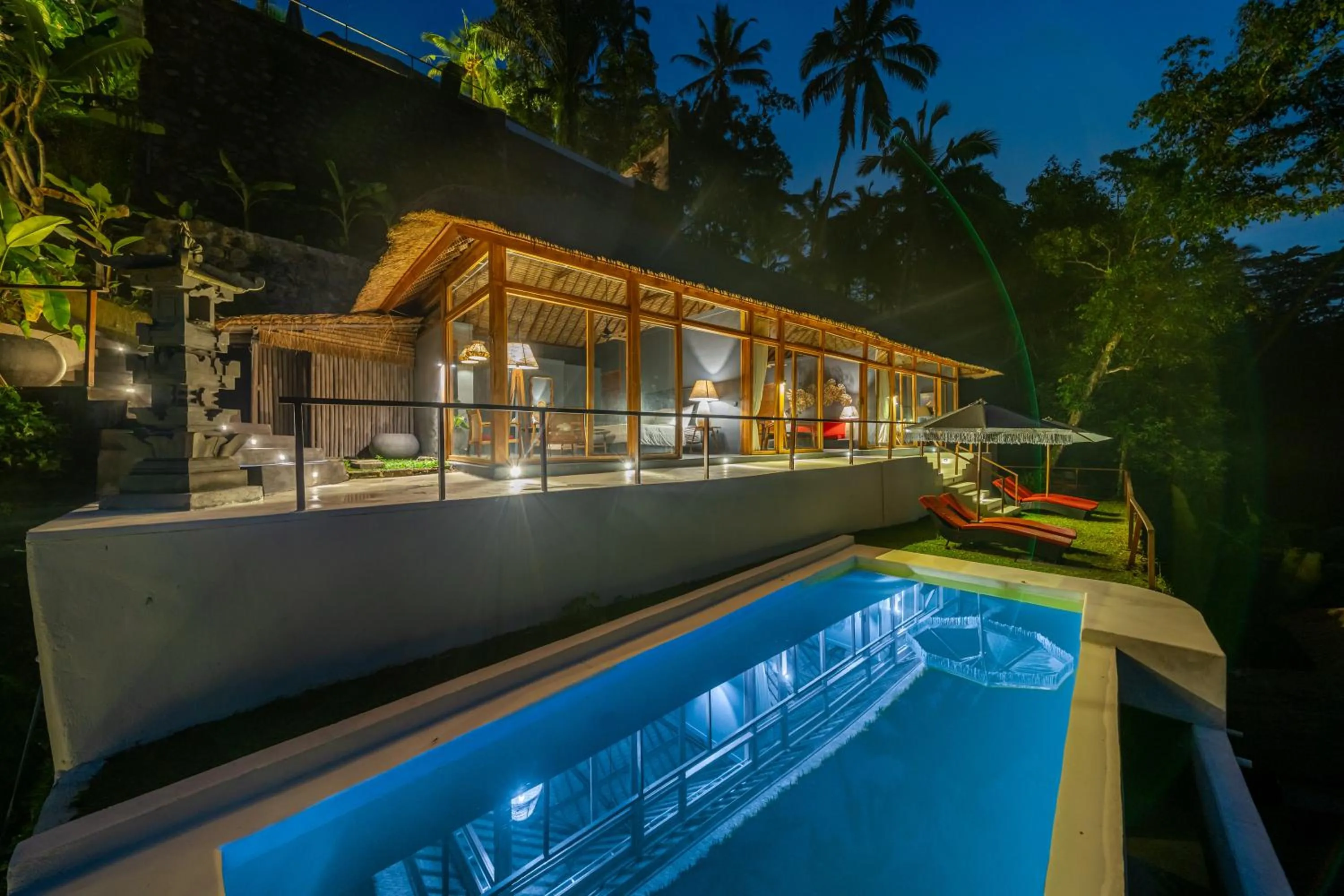 Night in Muraya Villas in Ubud