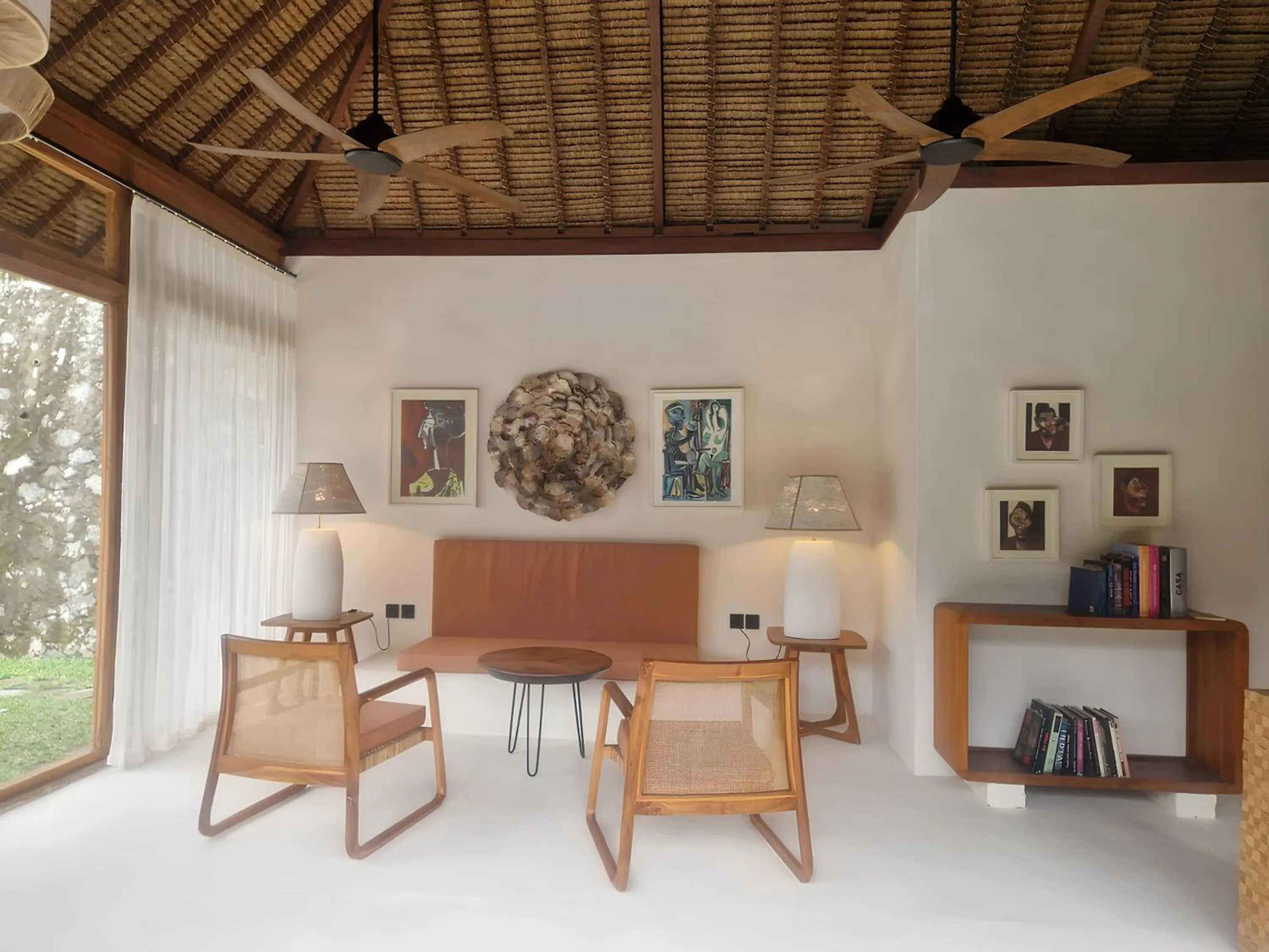 Seating area in Muraya Villas in Ubud