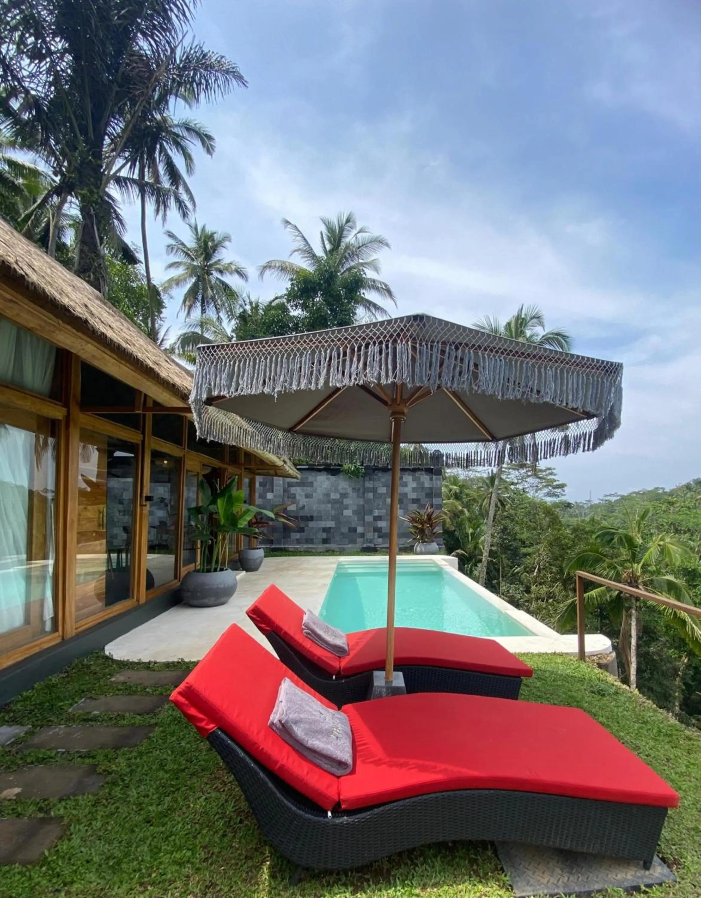 Swimming pool in Muraya Villas in Ubud
