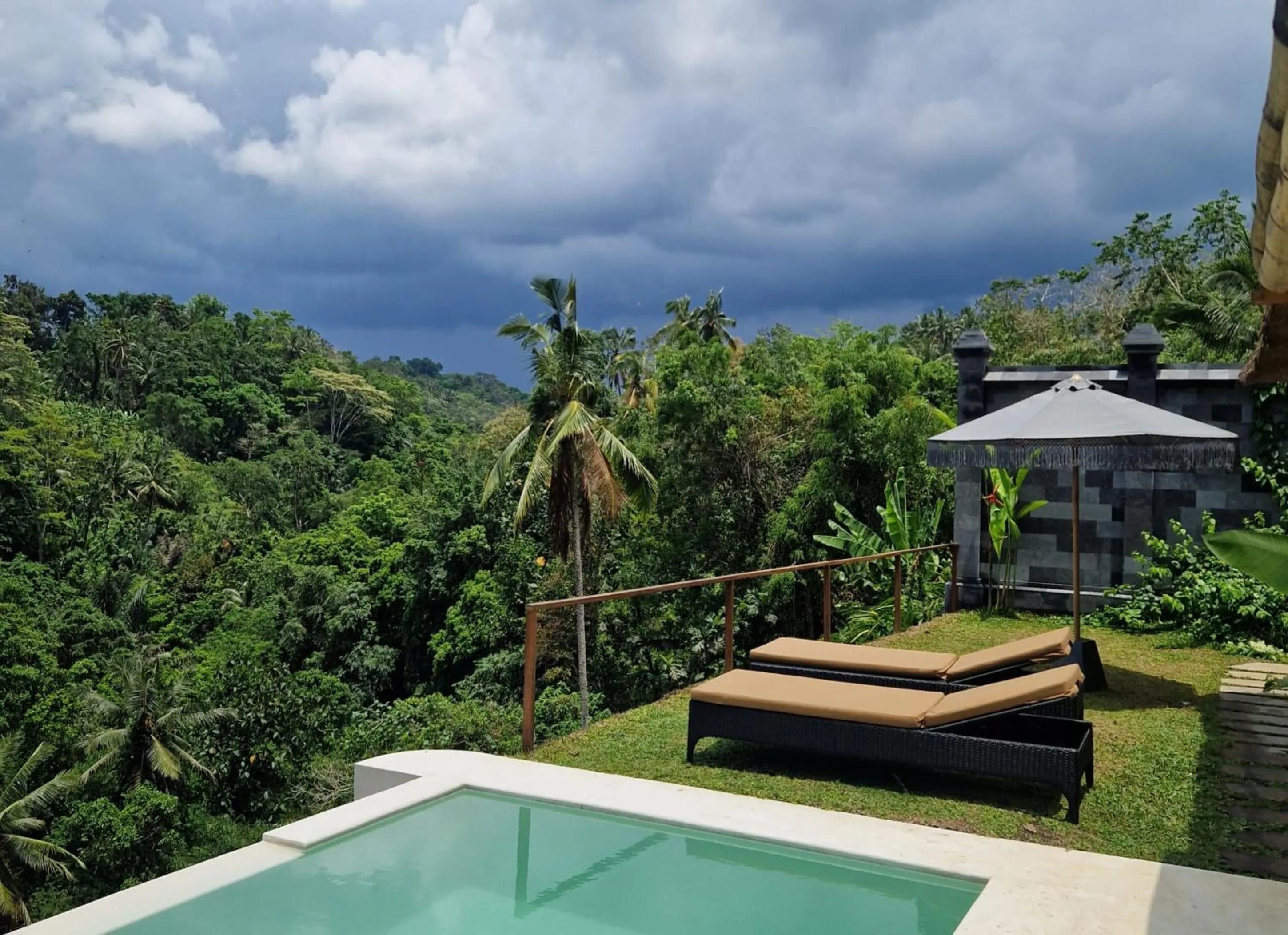 Natural landscape in Muraya Villas in Ubud