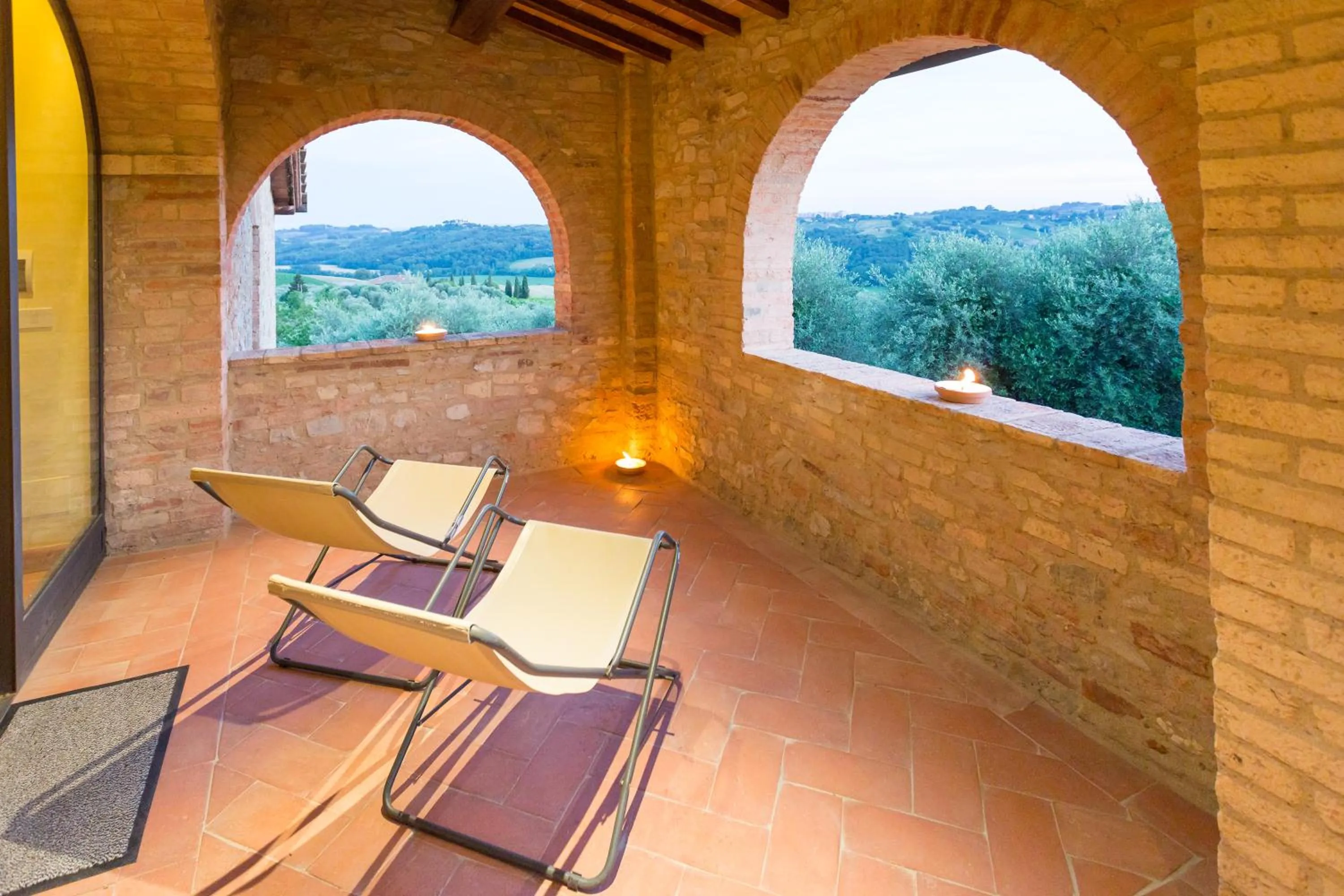 Garden view in Tenuta Di Monaciano