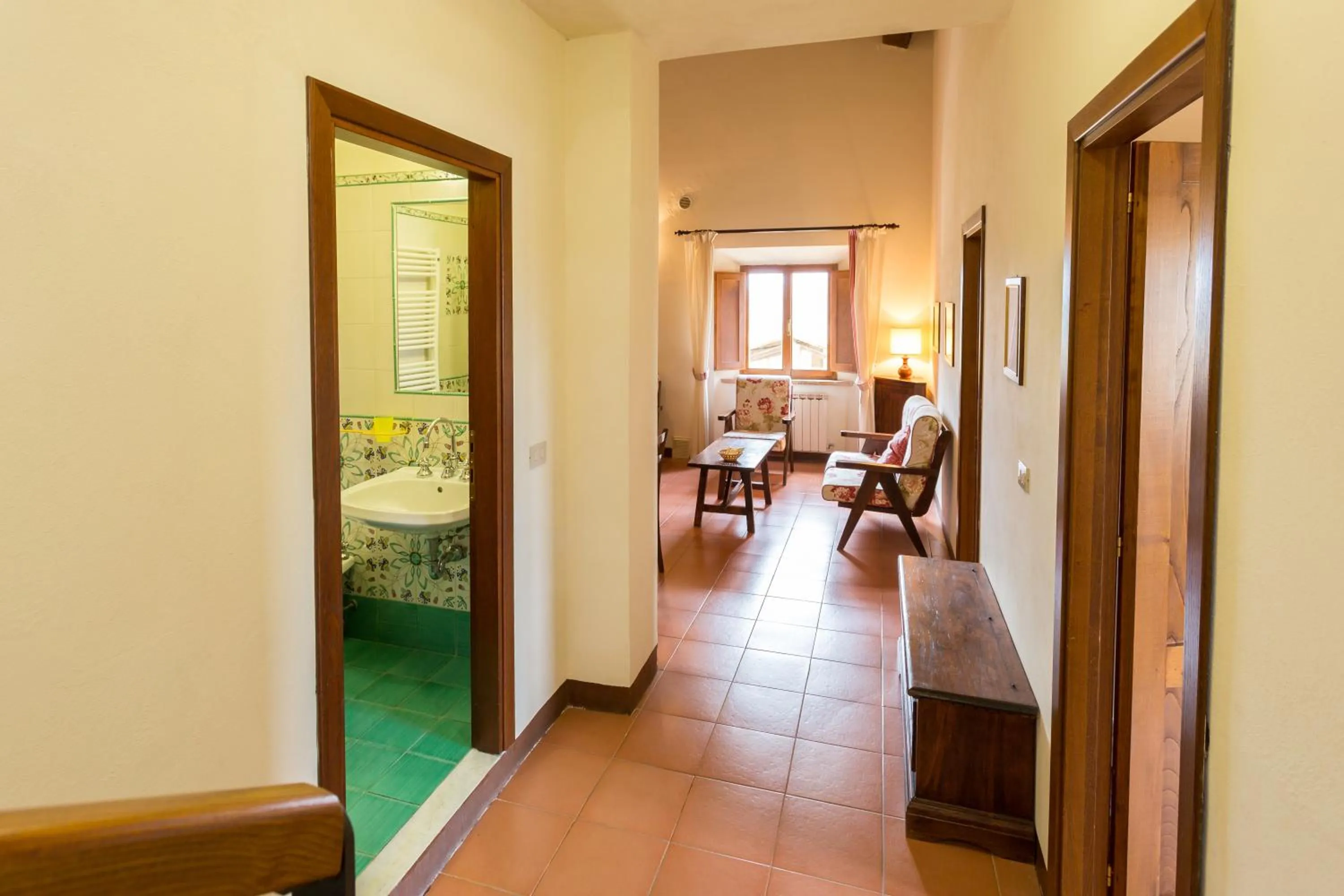 Living room in Tenuta Di Monaciano