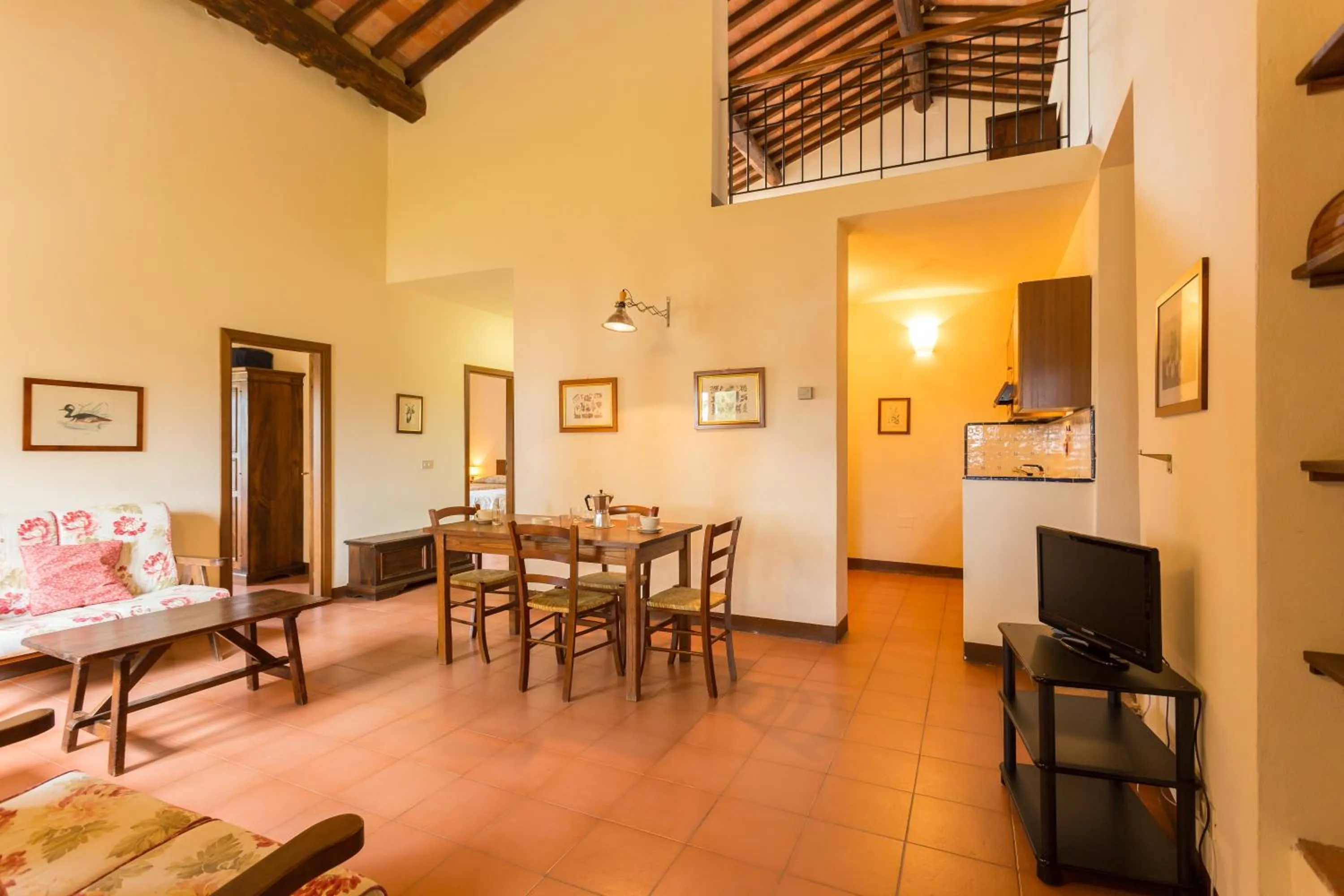 Dining area in Tenuta Di Monaciano