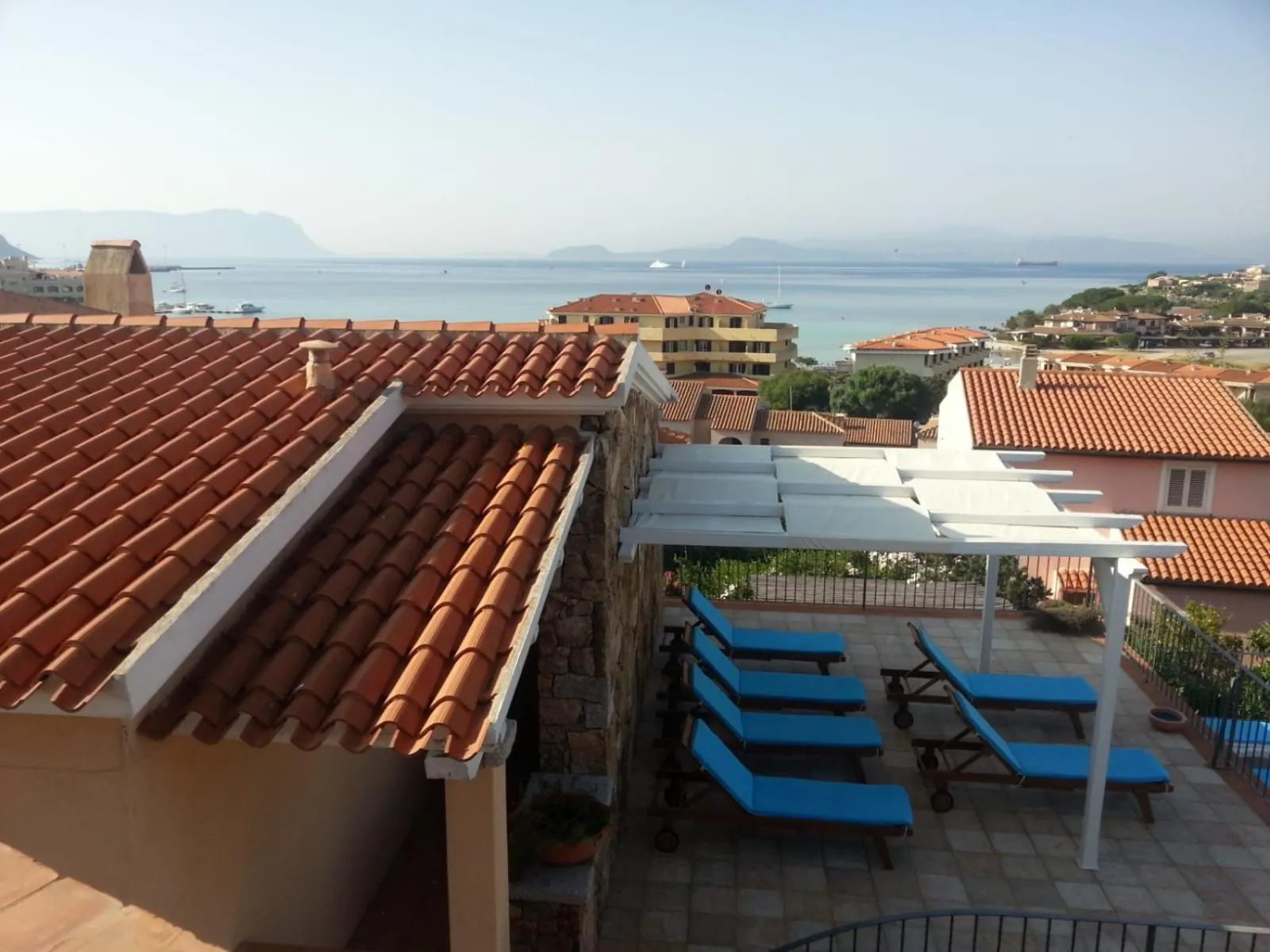 Pool view in Sardinia Blu Residence