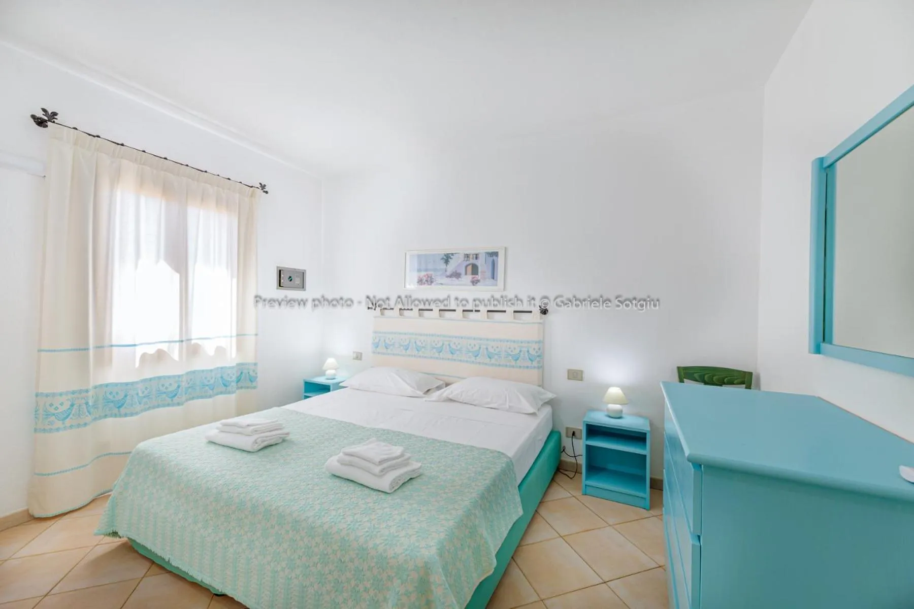 Bed in Sardinia Blu Residence