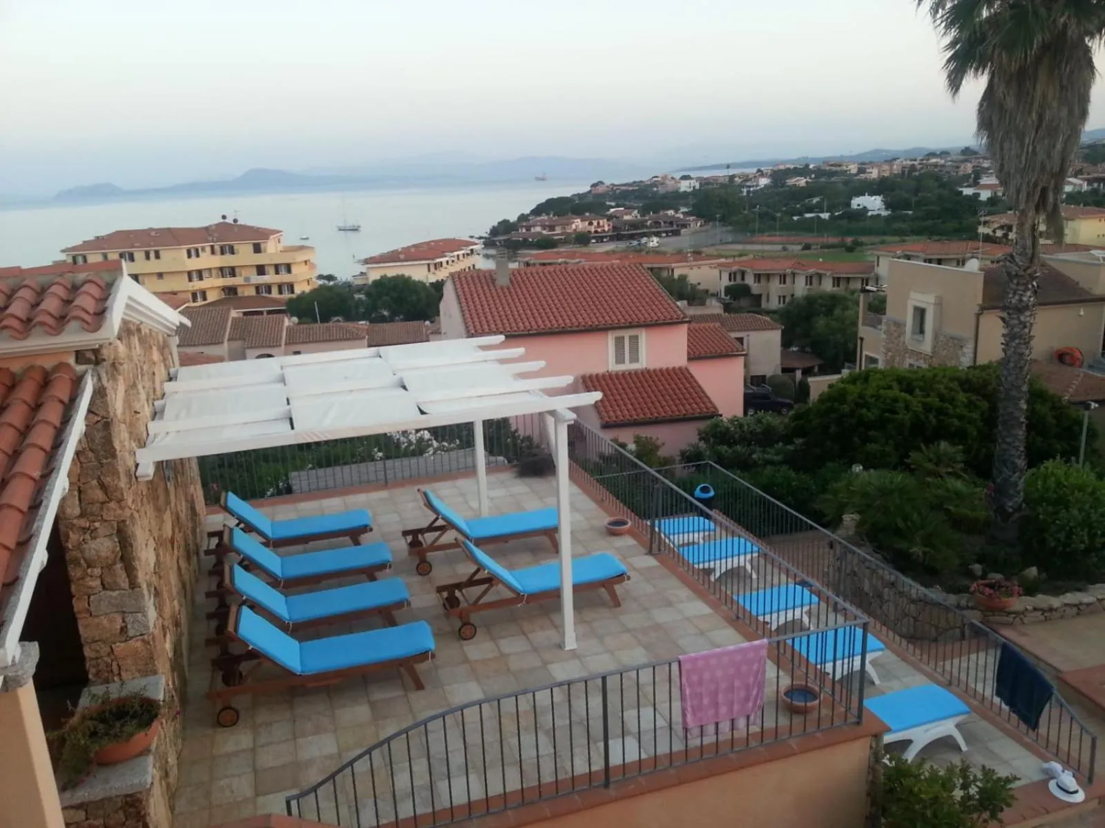 Pool view in Sardinia Blu Residence